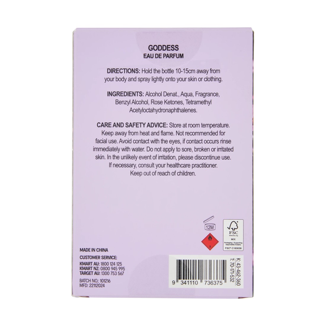 6 OXX Fragrance Goddess Eau De Parfum 50ml, 6 of 6