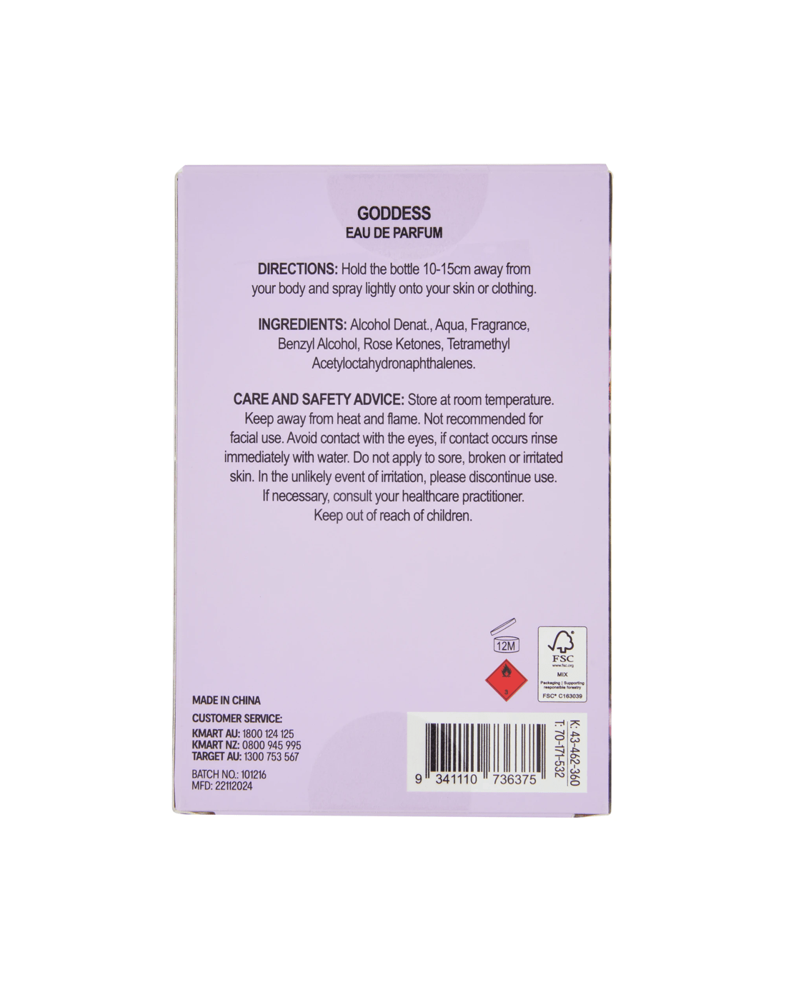 6 OXX Fragrance Goddess Eau De Parfum 50ml, 6 of 6