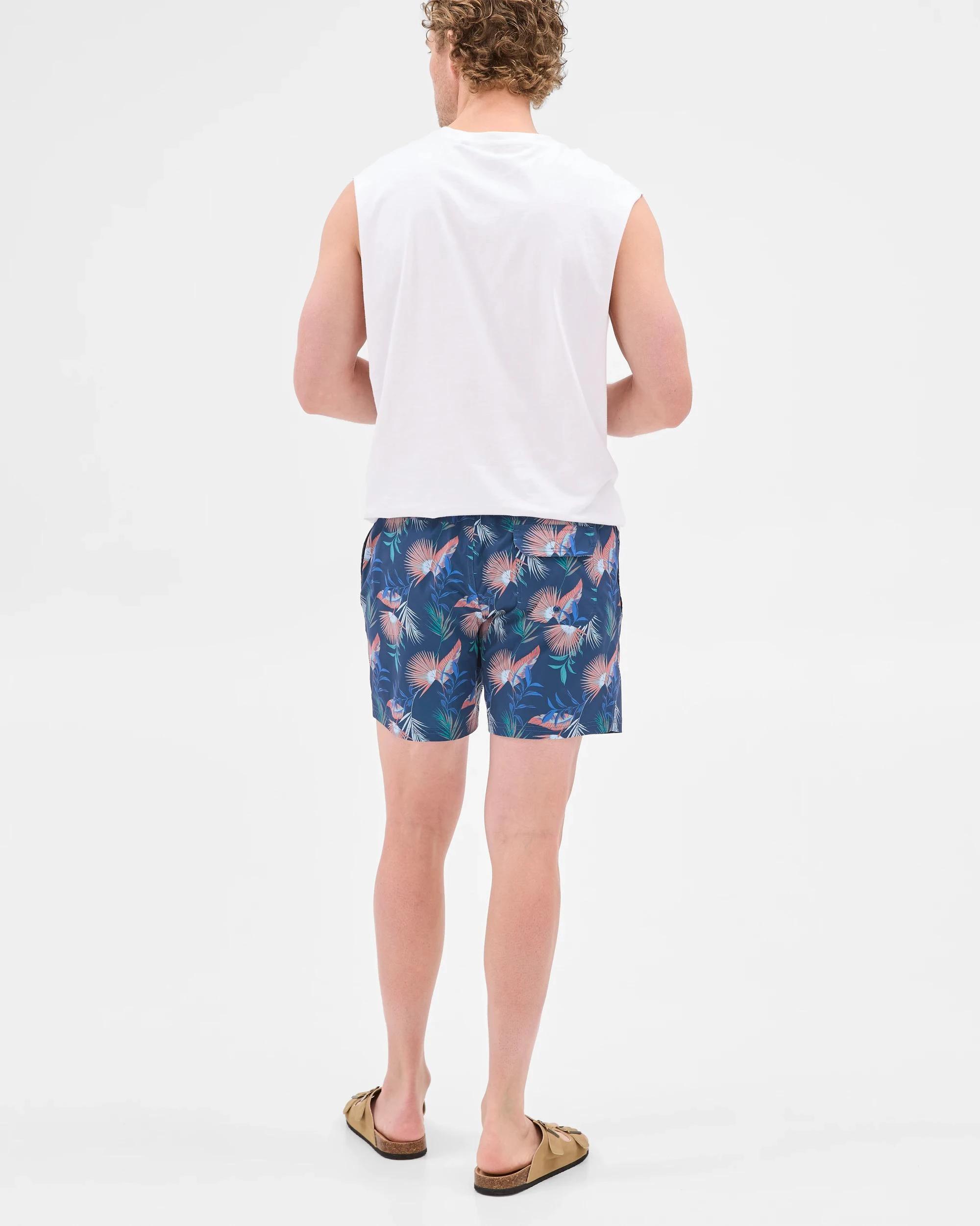 9 Target Print Bondi Swim Boardshorts NAVY, 9 of 10