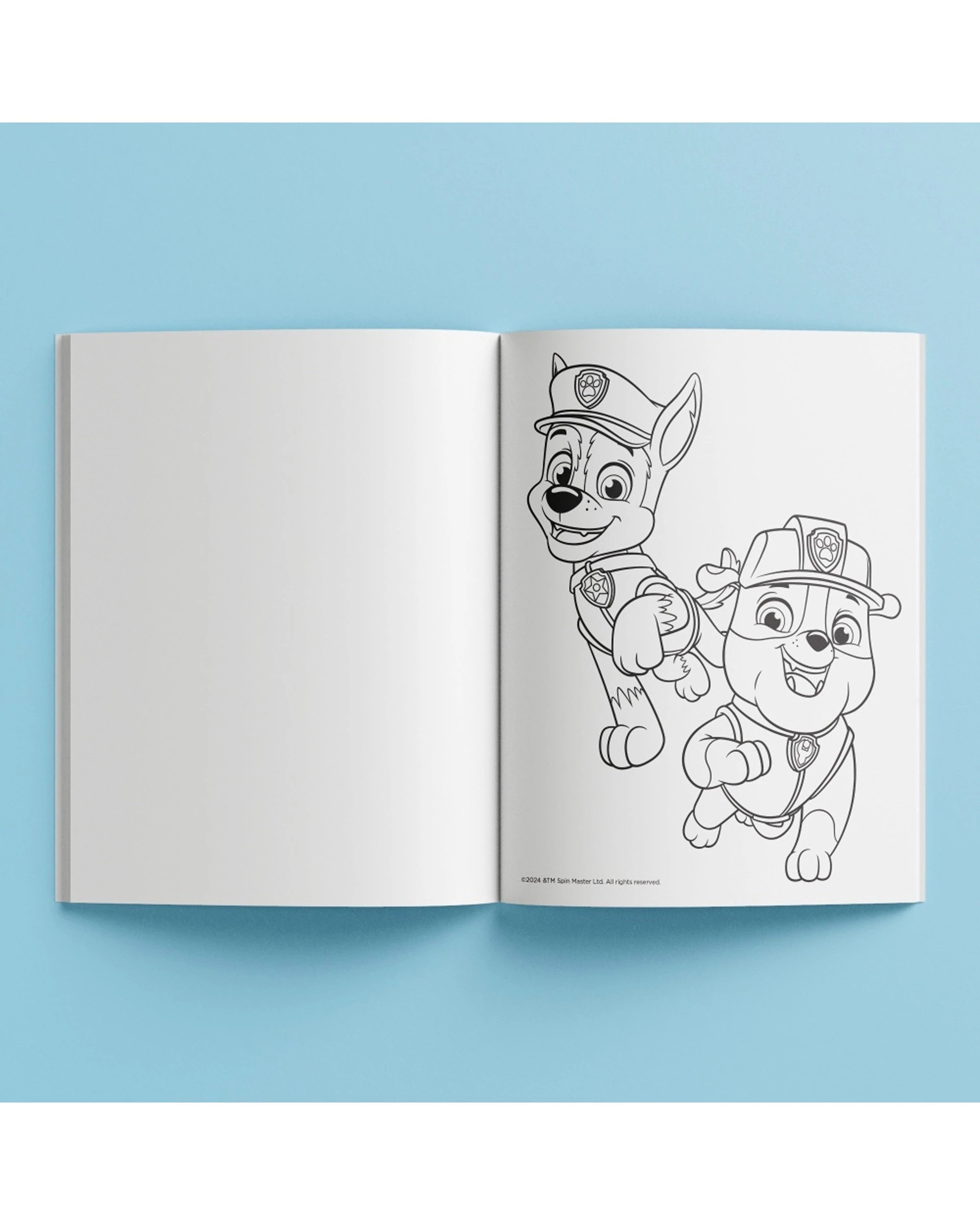 5 Paw Patrol Activity Lap Desk Colouring Set With Markers And Stickers - Multi, 5 of 5