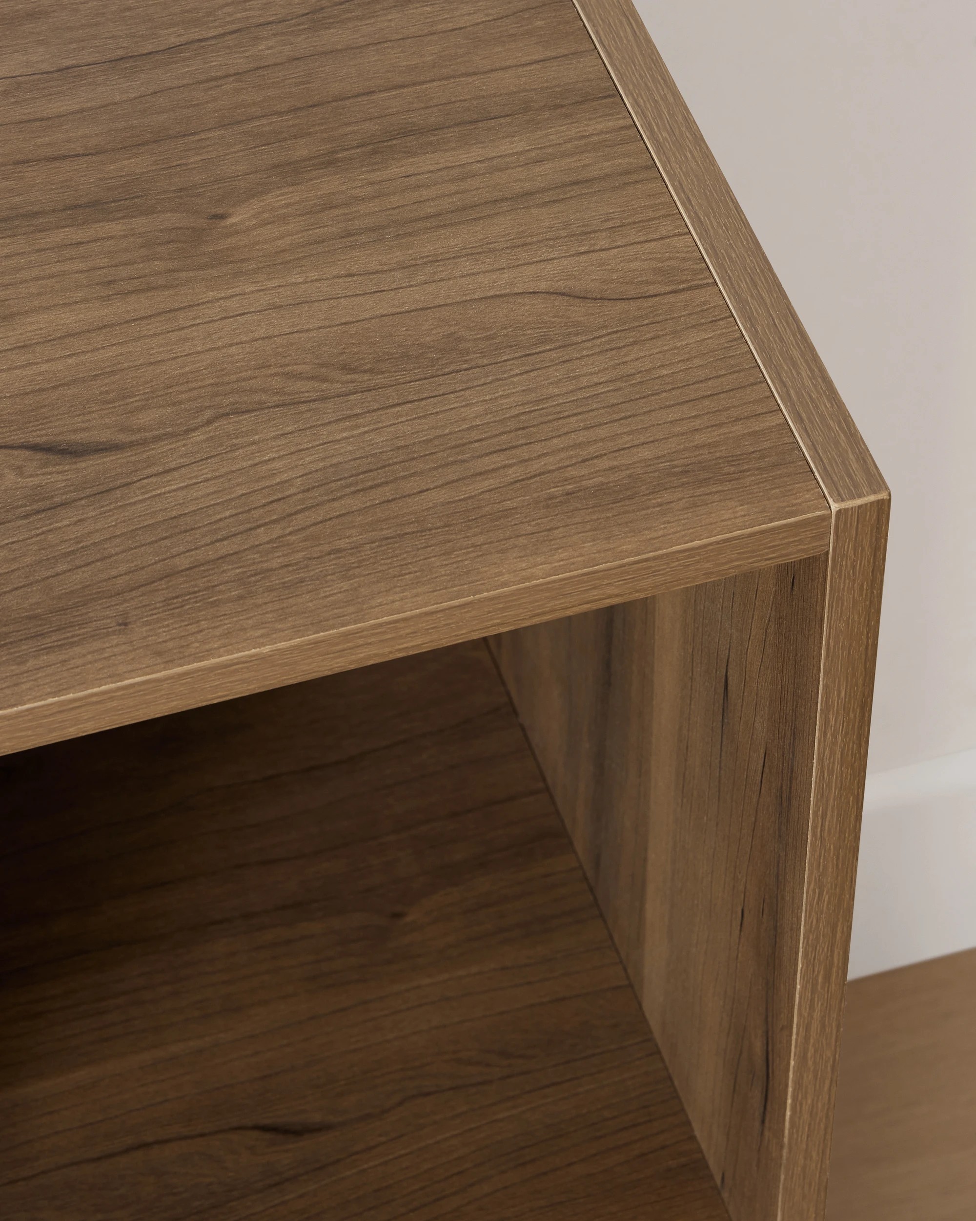4 Walnut Look 4 Cube Unit, 4 of 6