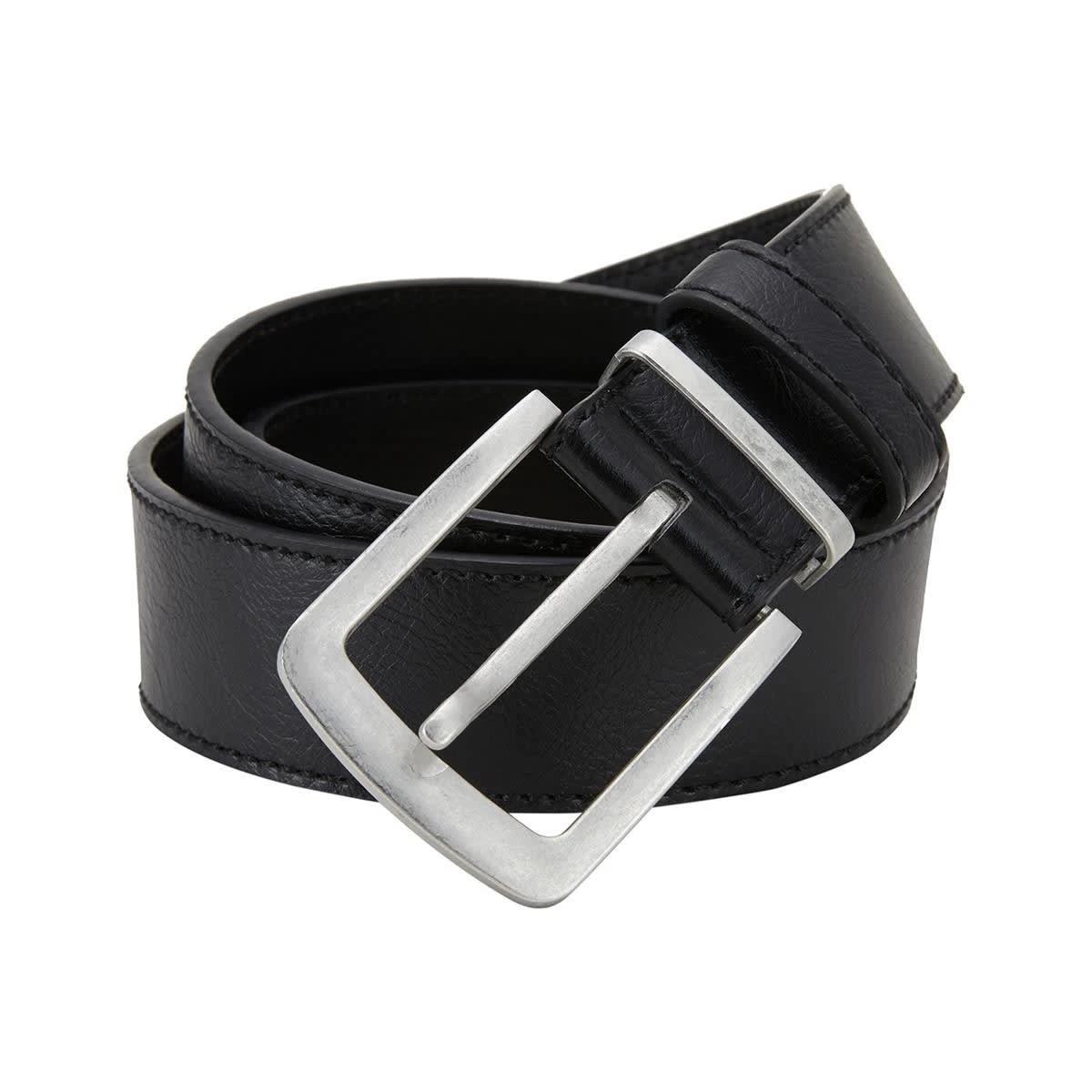 1 Casual Buckle Belt BLACK, 1 of 2