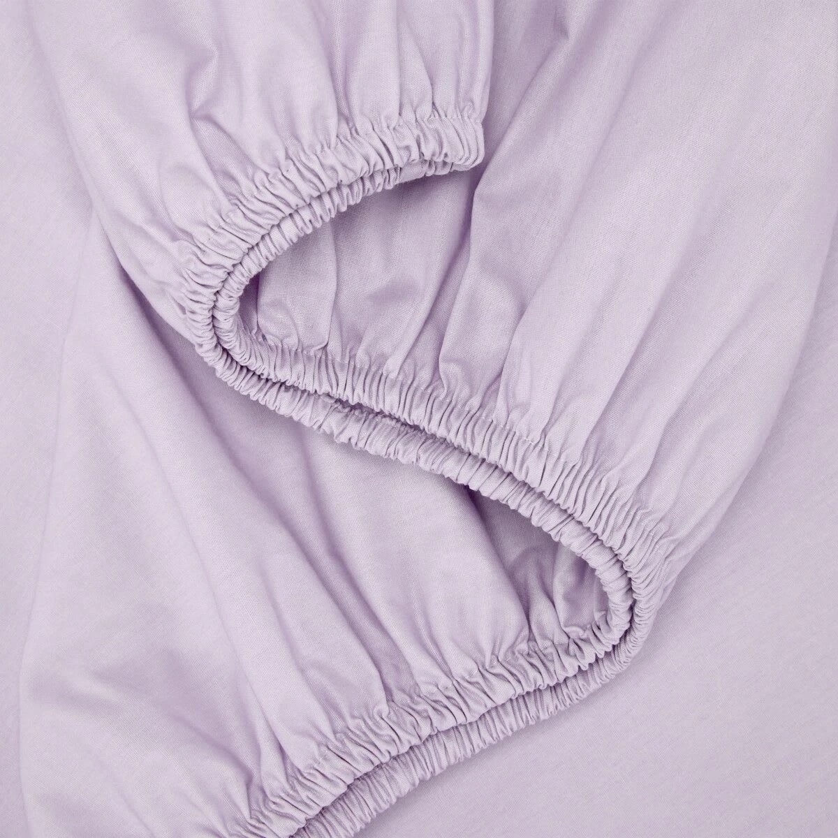 3 225 Thread Count Cotton Rich Sheet Set - Queen Bed, Lilac, 3 of 6