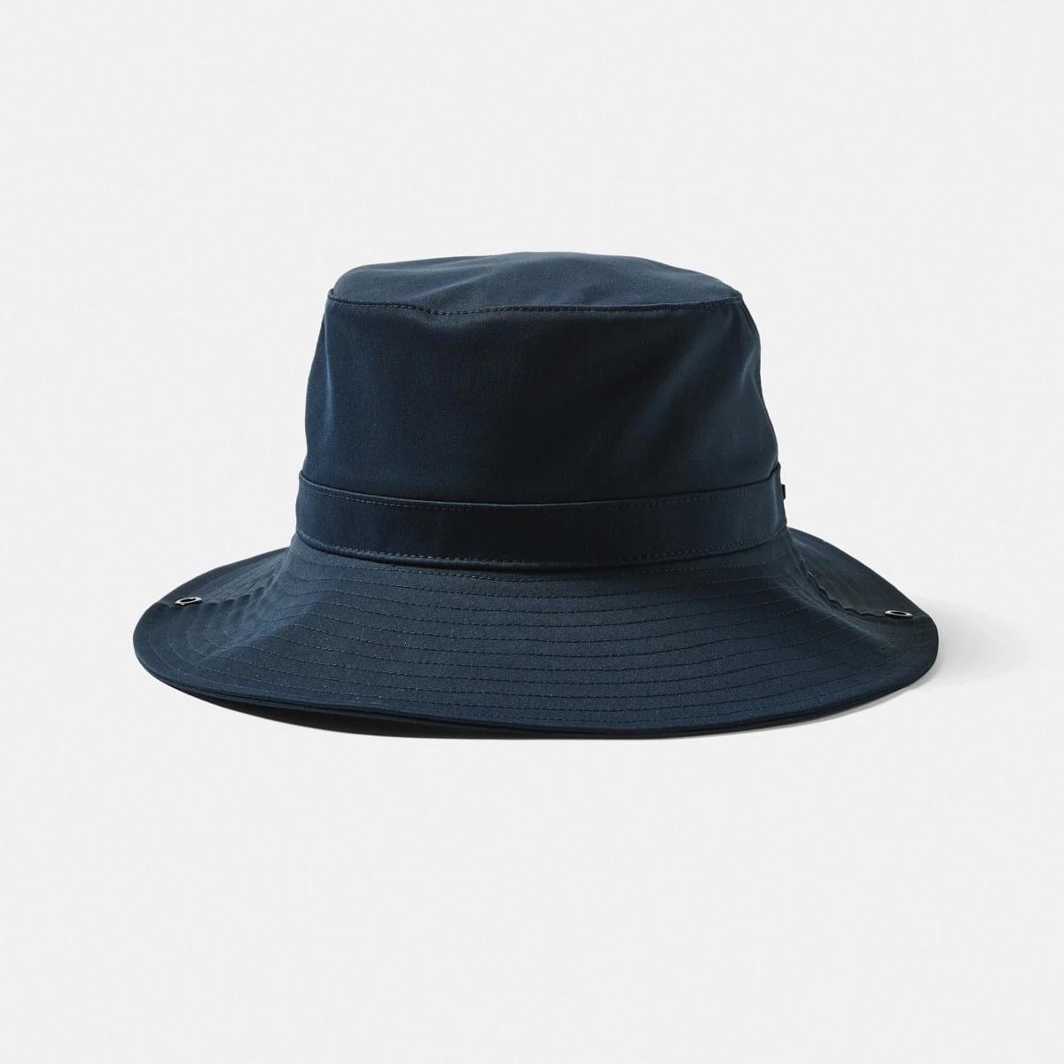 1 Water Resistant Wide Brim Hat NAVY, 1 of 2