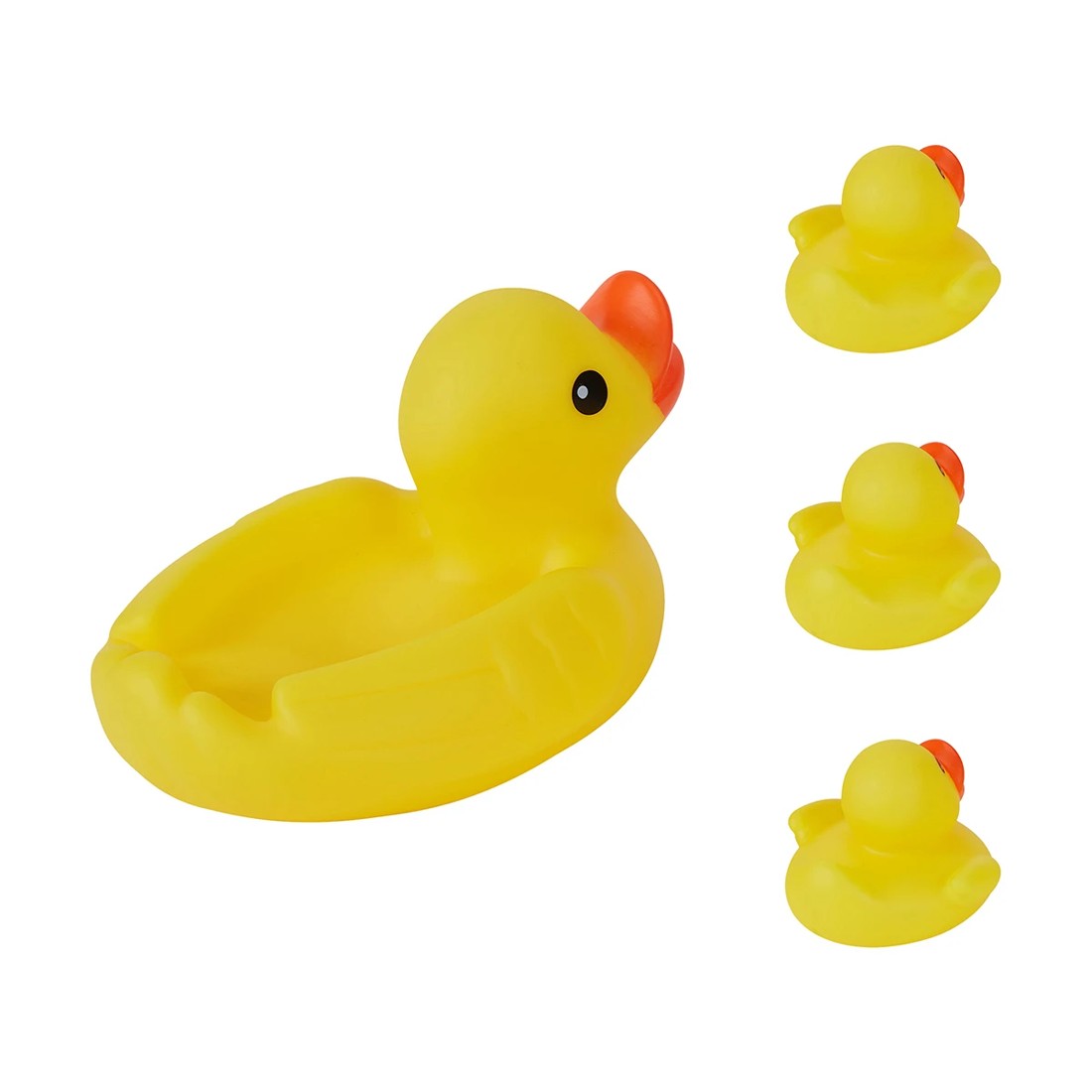 4 Duck Family Bath toys, 4 of 8