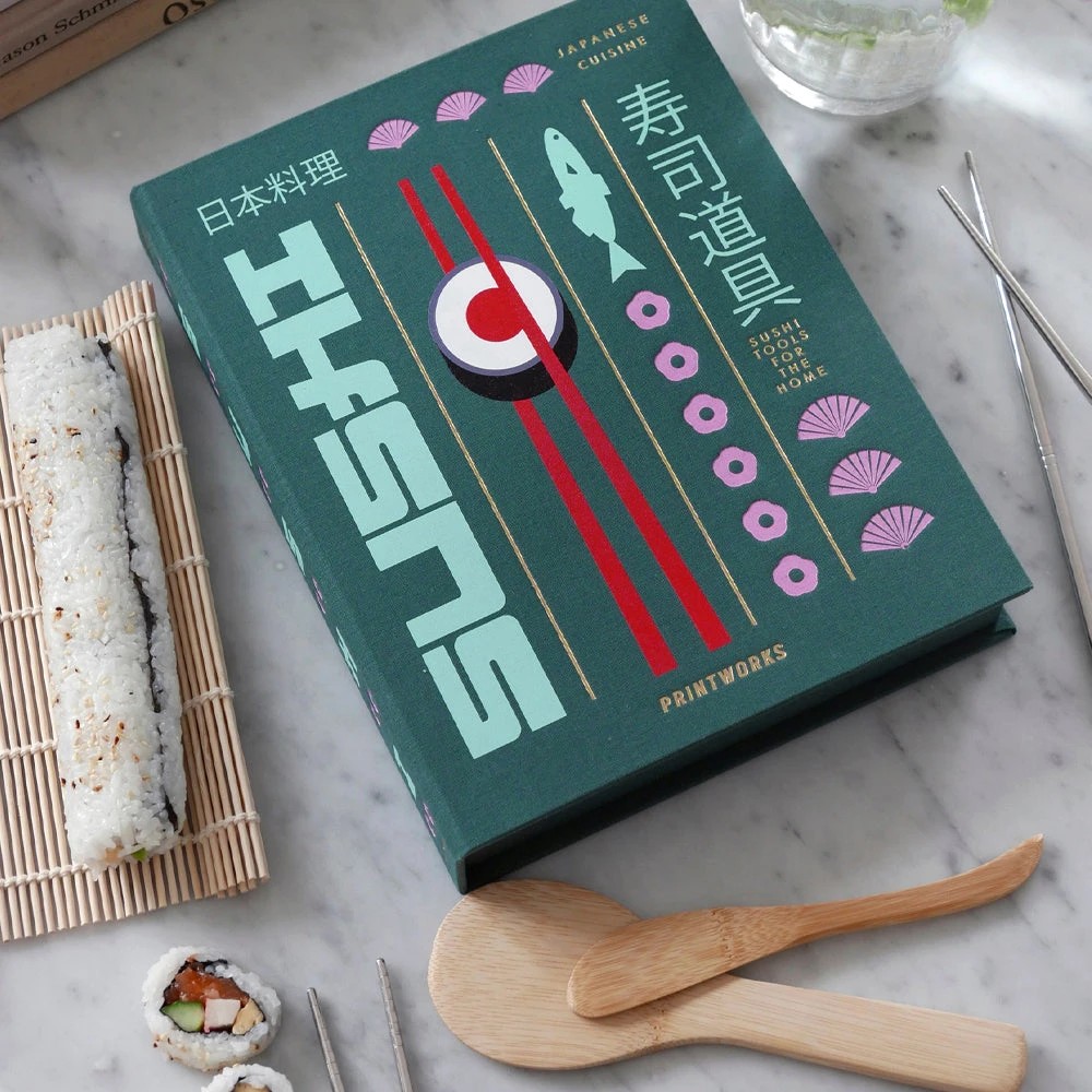 4 Printworks The Essentials Sushi Tools - Green, 4 of 5