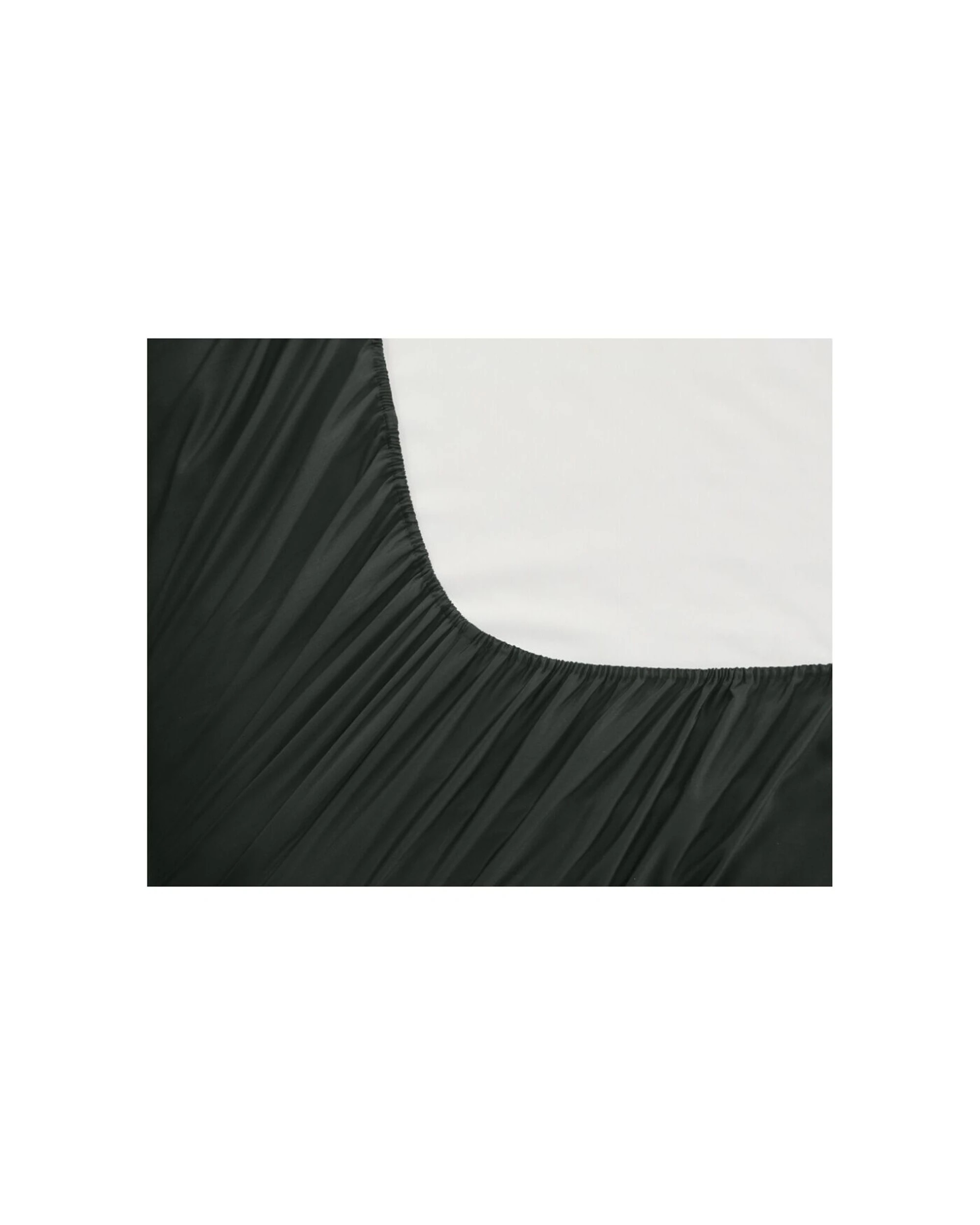 3 Grosvenor House Egyptian Cotton Sheet Set With Pillowcase 500TC - Single Bed - Charcoal, 3 of 8