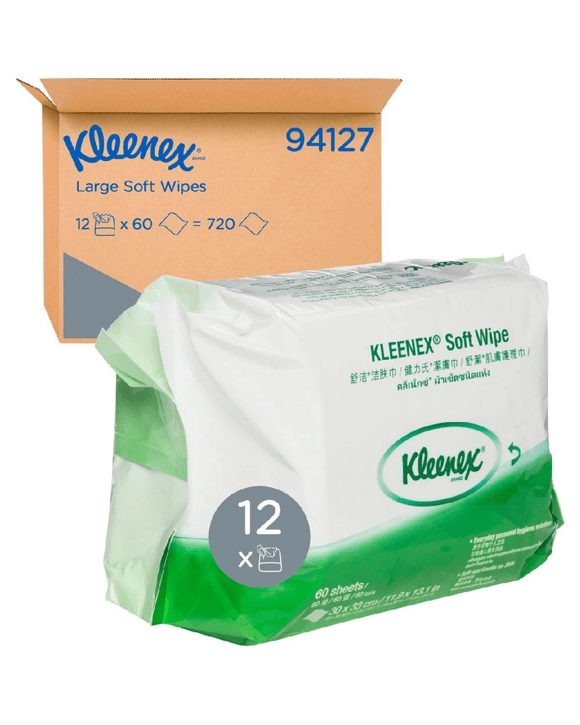 Kleenex Large Soft Wipes 720 Pack