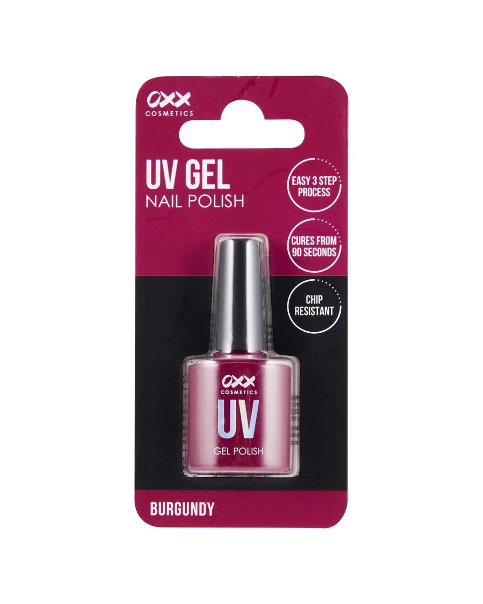 6 OXX Cosmetics UV Gel Nail Polish - Burgundy, 6 of 7