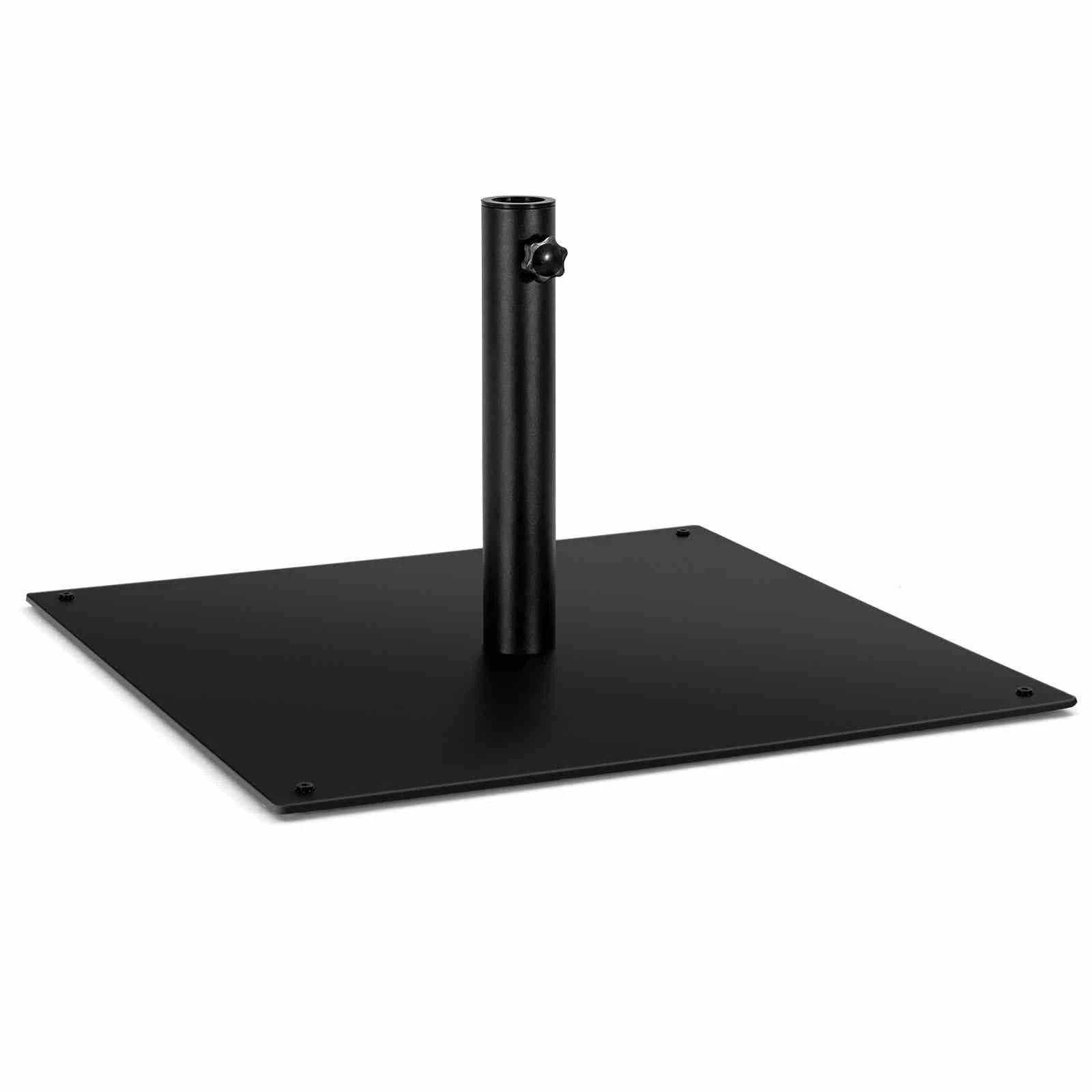 1 Costway 63cm Patio Umbrella Base 19kg Outdoor Umbrella Holder - Black, 1 of 1