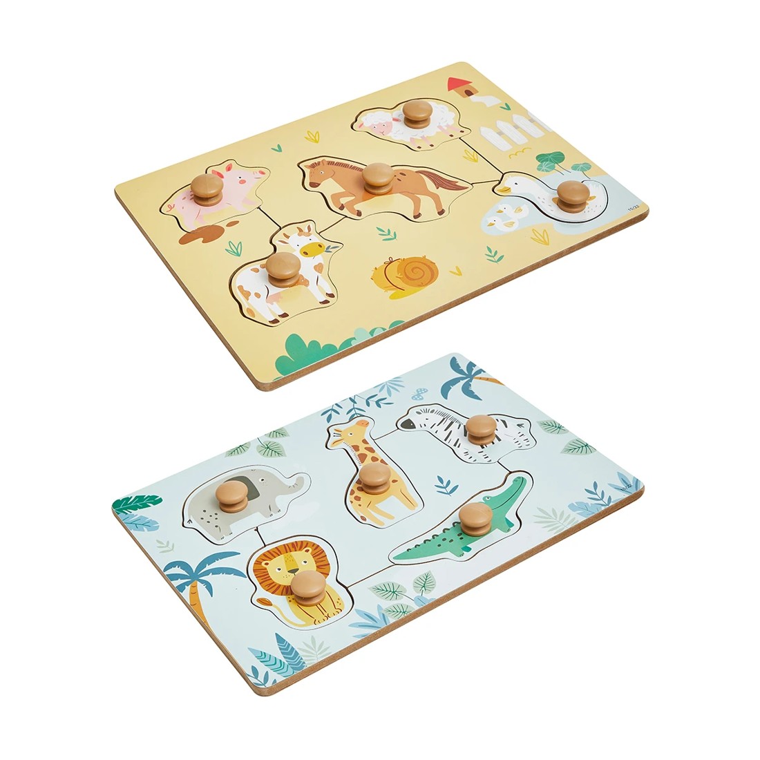 2 Easy Grip Animal Puzzle - Assorted, 2 of 10