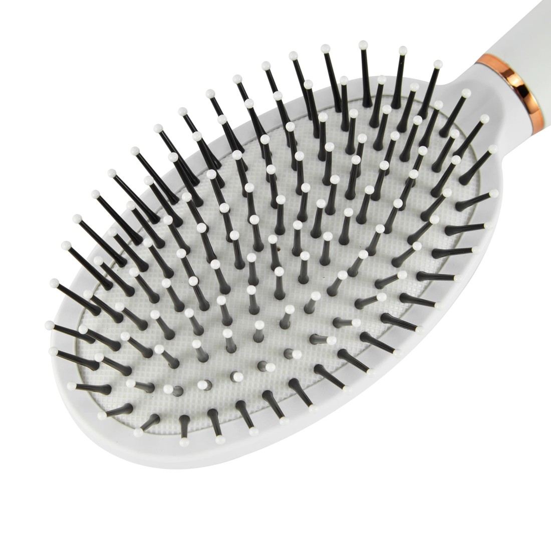 3 OXX Haircare Styling Oval Pad Brush - White, 3 of 7