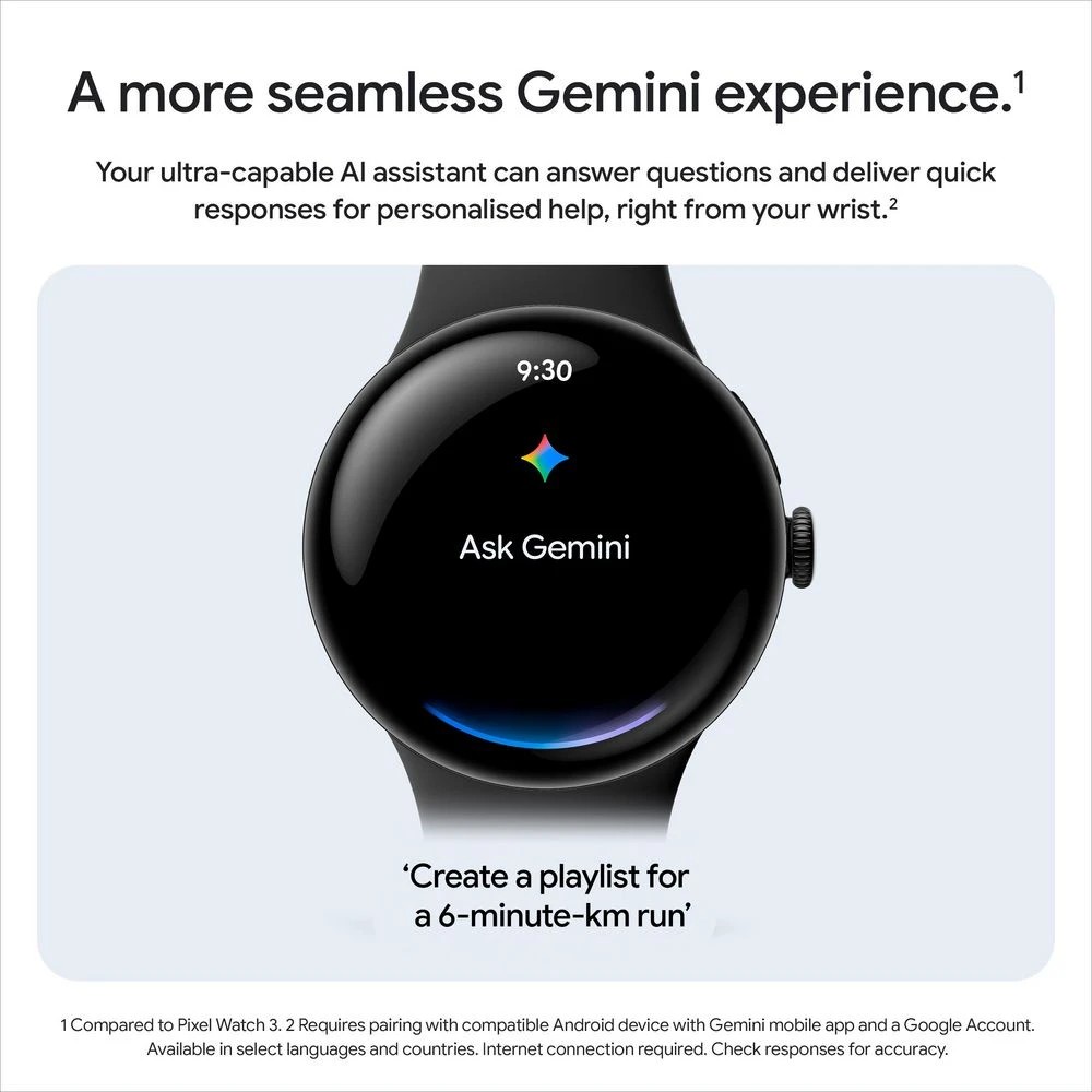 10 Google Pixel Watch 4 45mm WiFi Silver/Porcelain, 10 of 10
