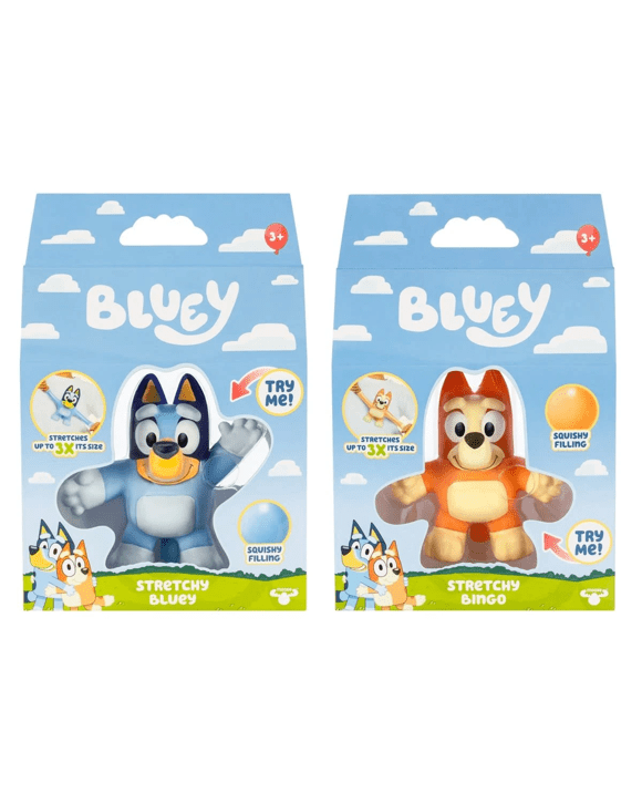 Stretchy Bluey or Stretchy Bingo - Assorted