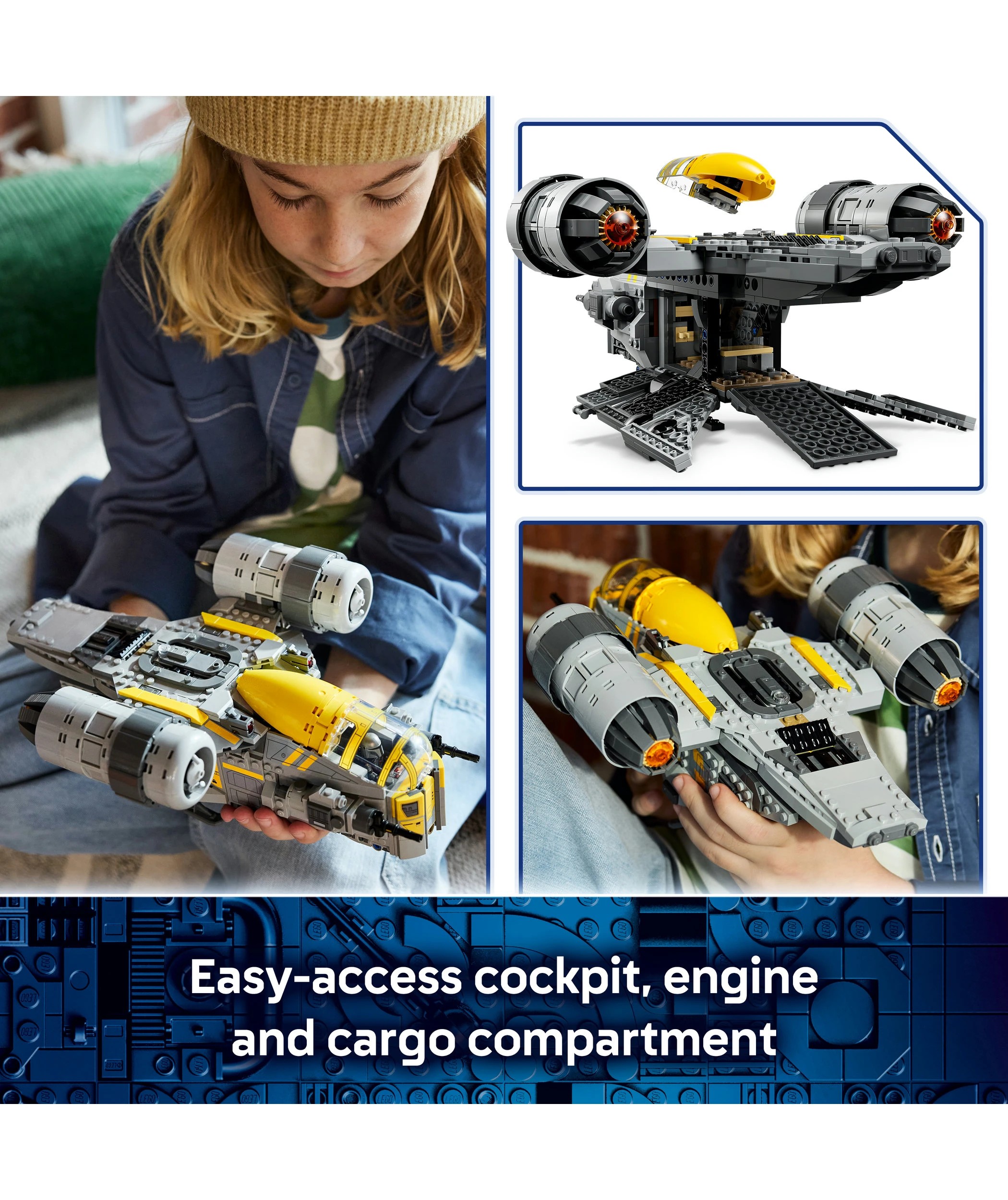 4 LEGO Star Wars The Razor Crest 75447, 4 of 10