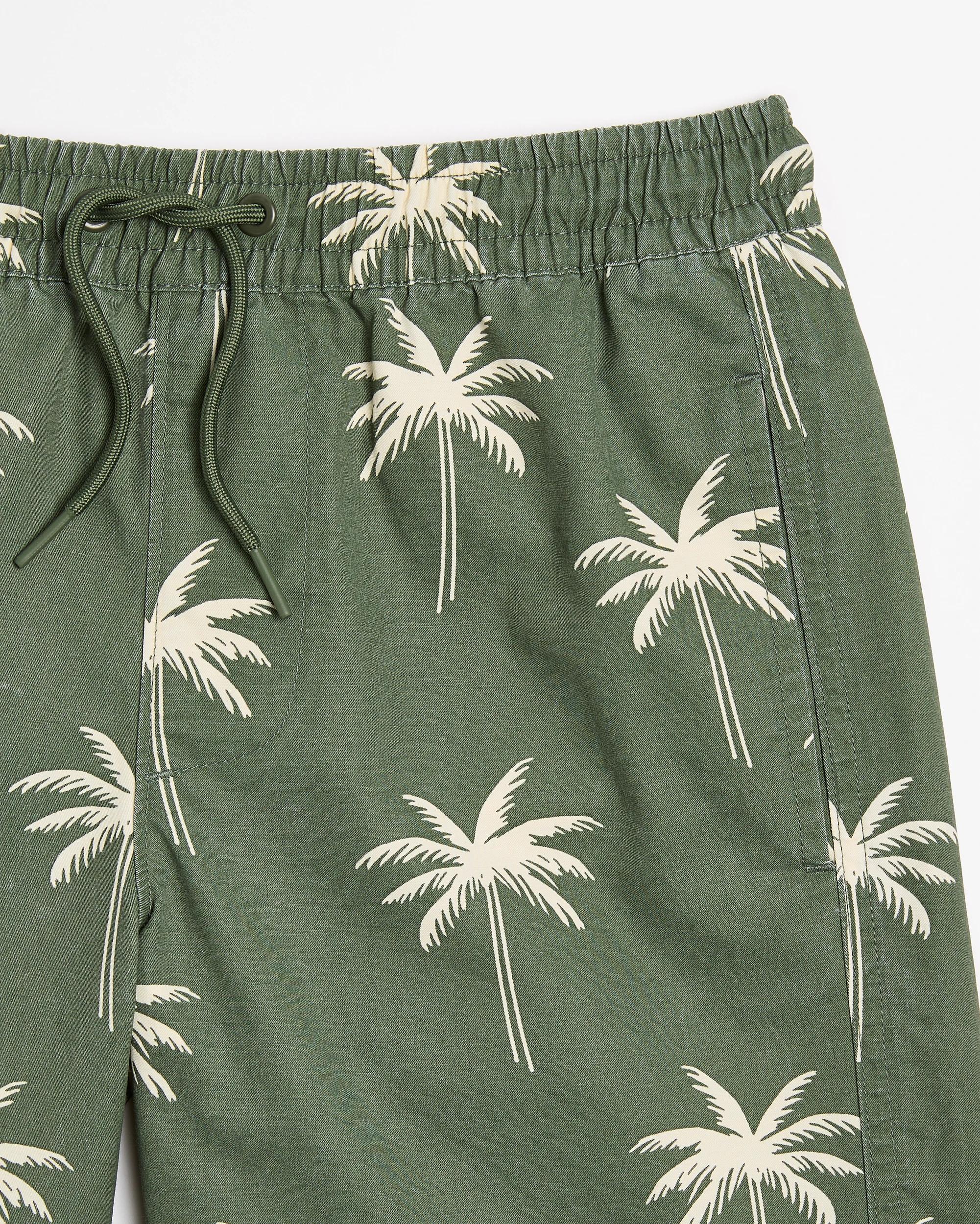 2 Target Swim Boardshorts KHAKI PALM, 2 of 3