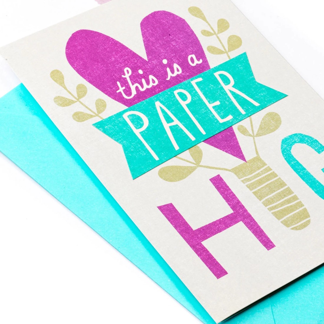 3 Hallmark Get Well Card - Paper Hug, 3 of 3