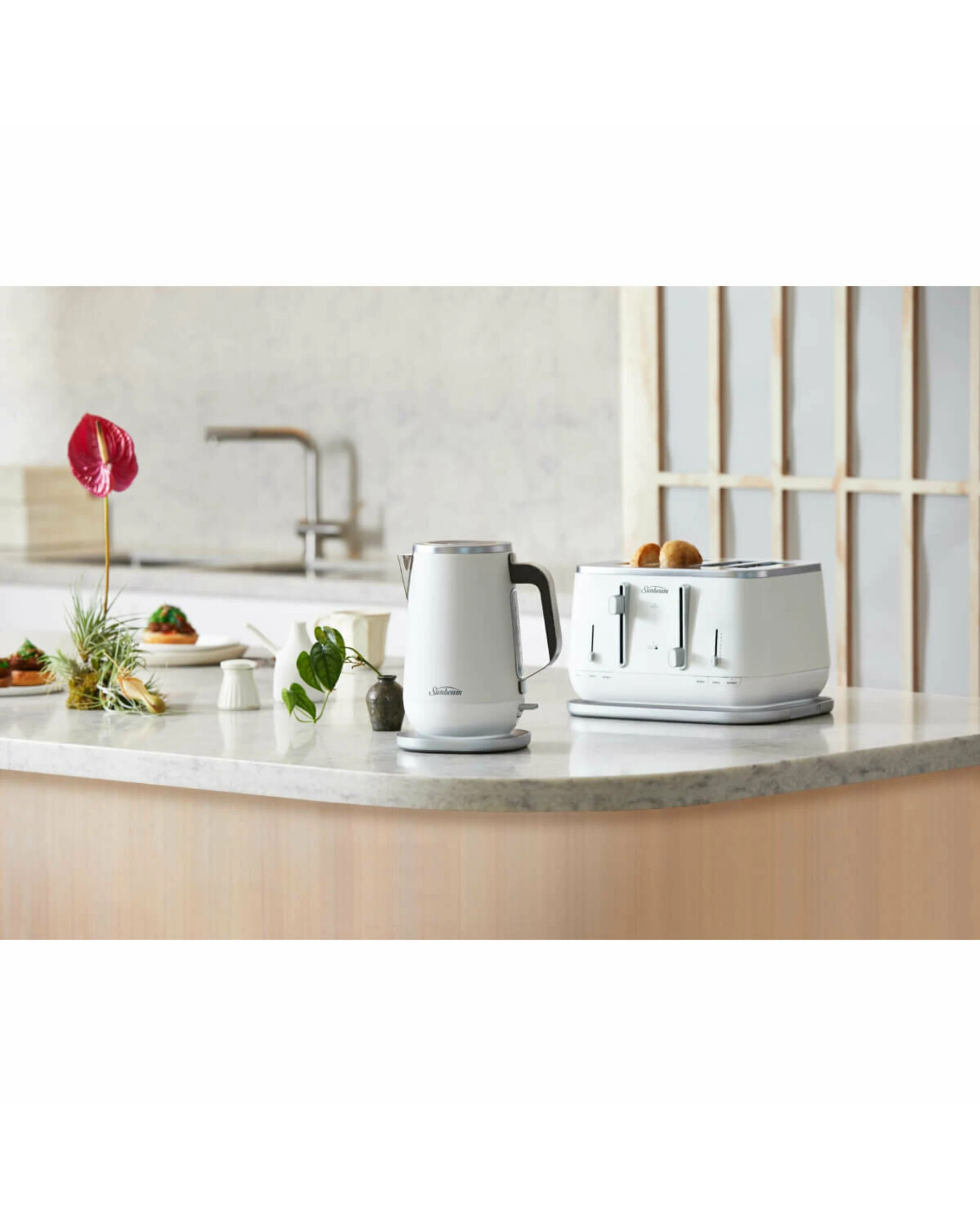 5 Sunbeam 1.7L Kyoto City Collection Jug Kettle - White - WHITE, 5 of 5