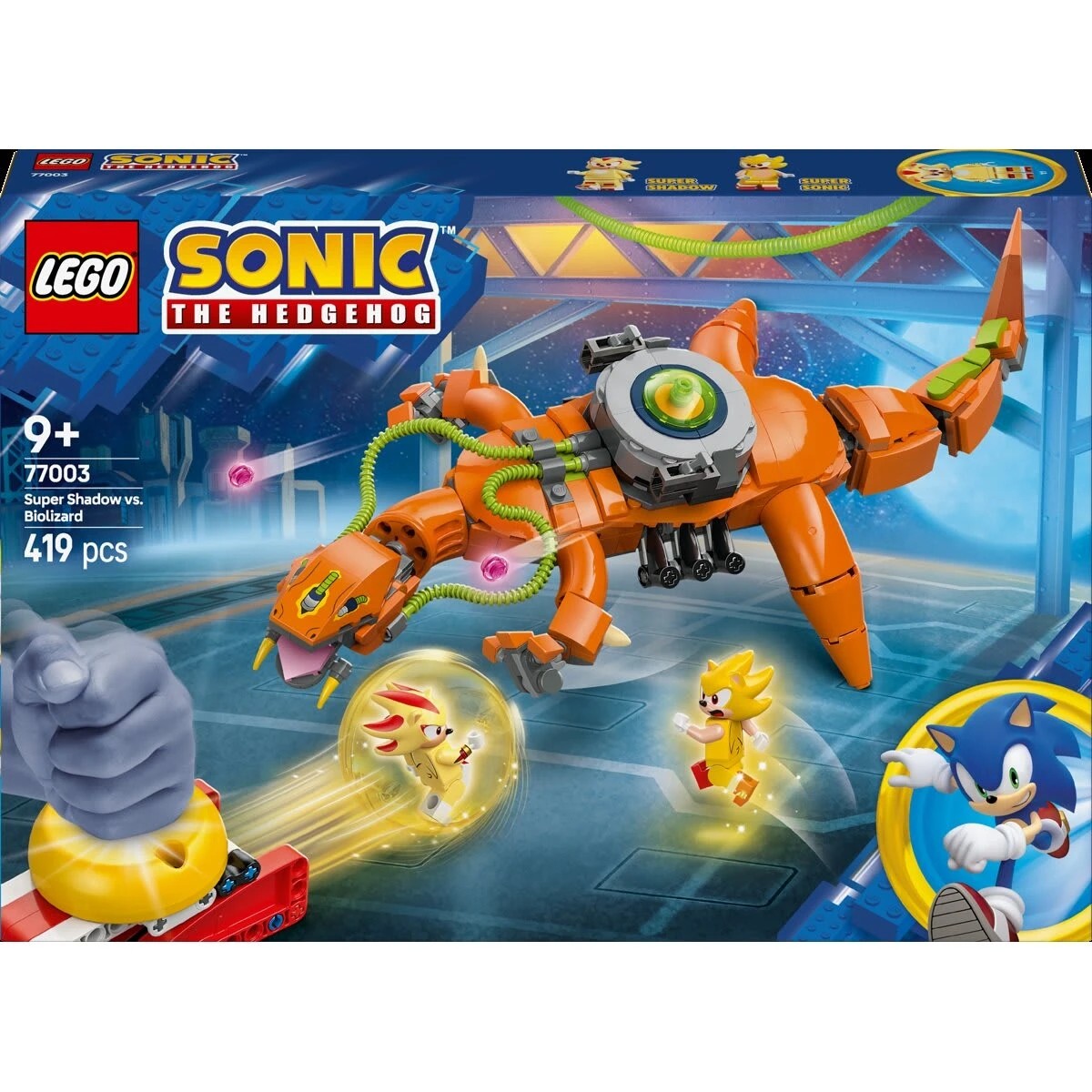 1 LEGO Sonic The Hedgehog Super Shadow vs. Biolizard 77003, 1 of 10