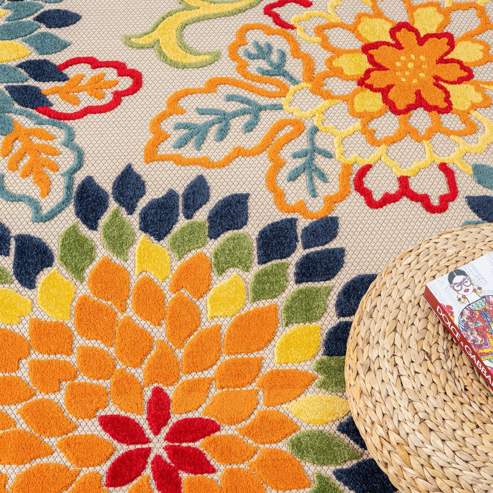3 La Grace Home Haven Premium Rug - 200x290cm - Flower, 3 of 10