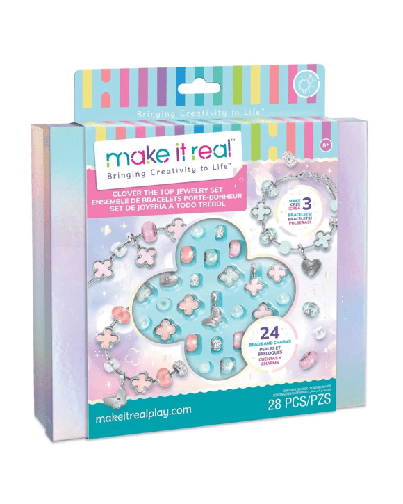 28 Piece Make it Real Clover the Top Jewelry Set