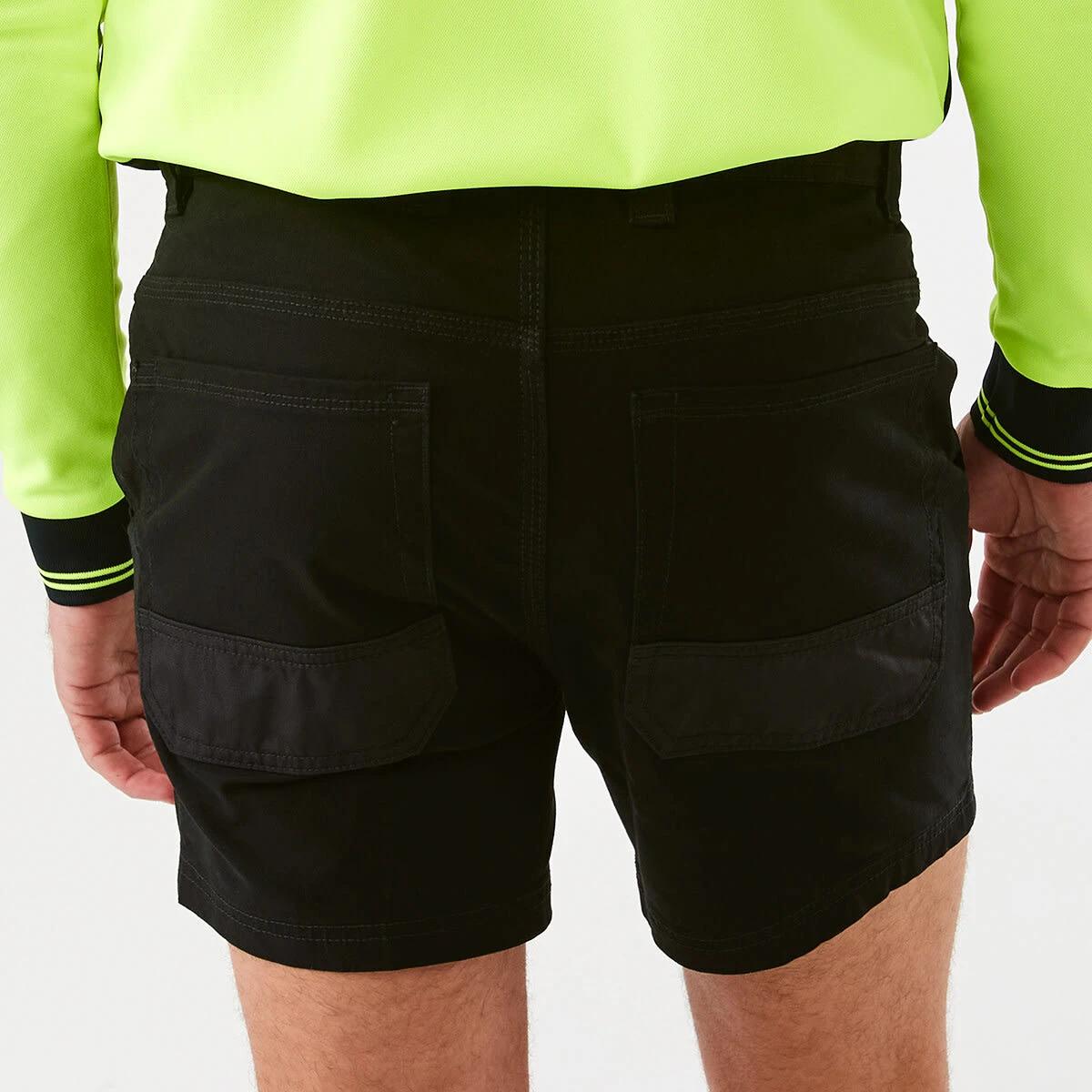 3 Workwear Short Length Work Shorts Black, 3 of 7