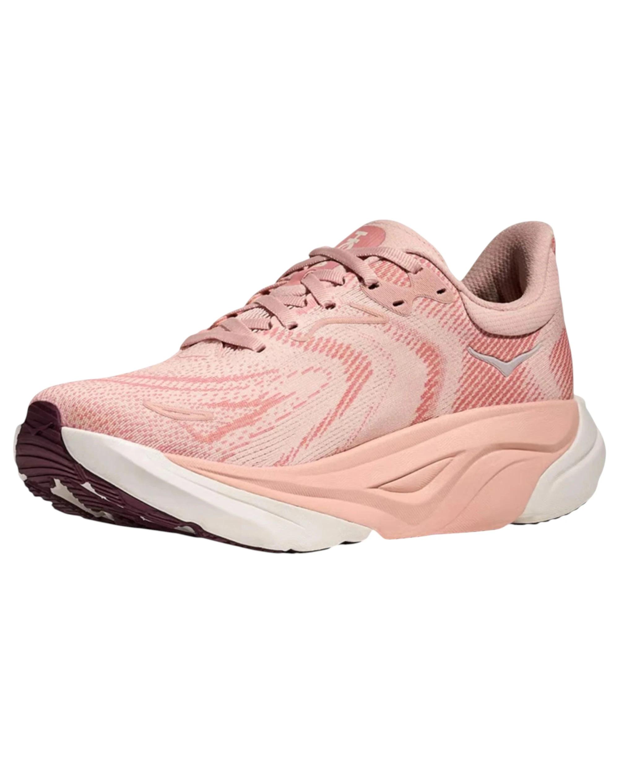 4 Hoka Womens Arahi 8 Athletic Running Shoes BLUSH ROSE, 4 of 8