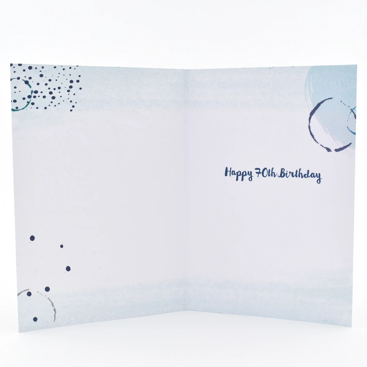 3 Hallmark Birthday Card - 70th Contemporary Design, 3 of 3
