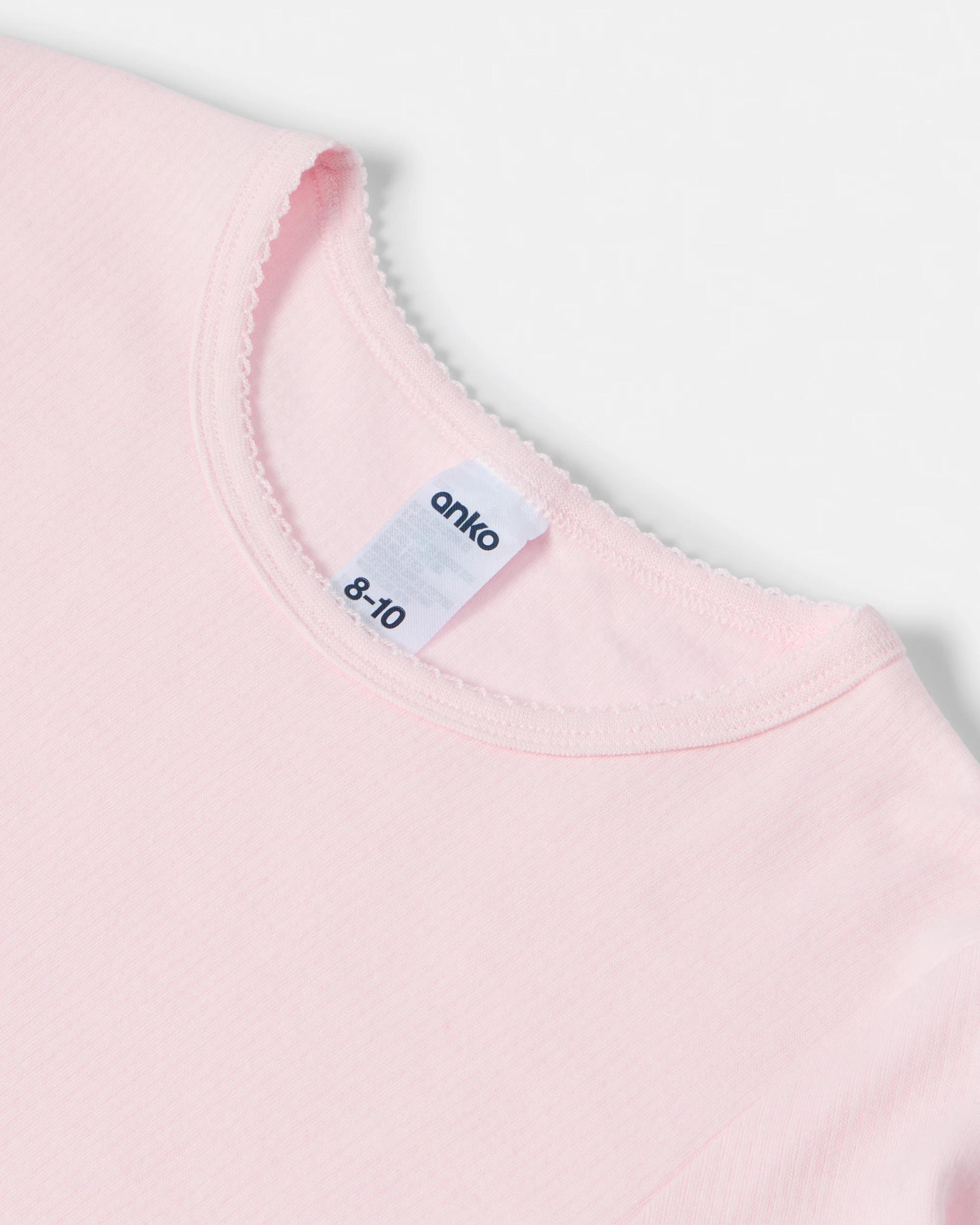 6 2 Pack Long Sleeve Thermal Top Pnk Thrmal, 6 of 6