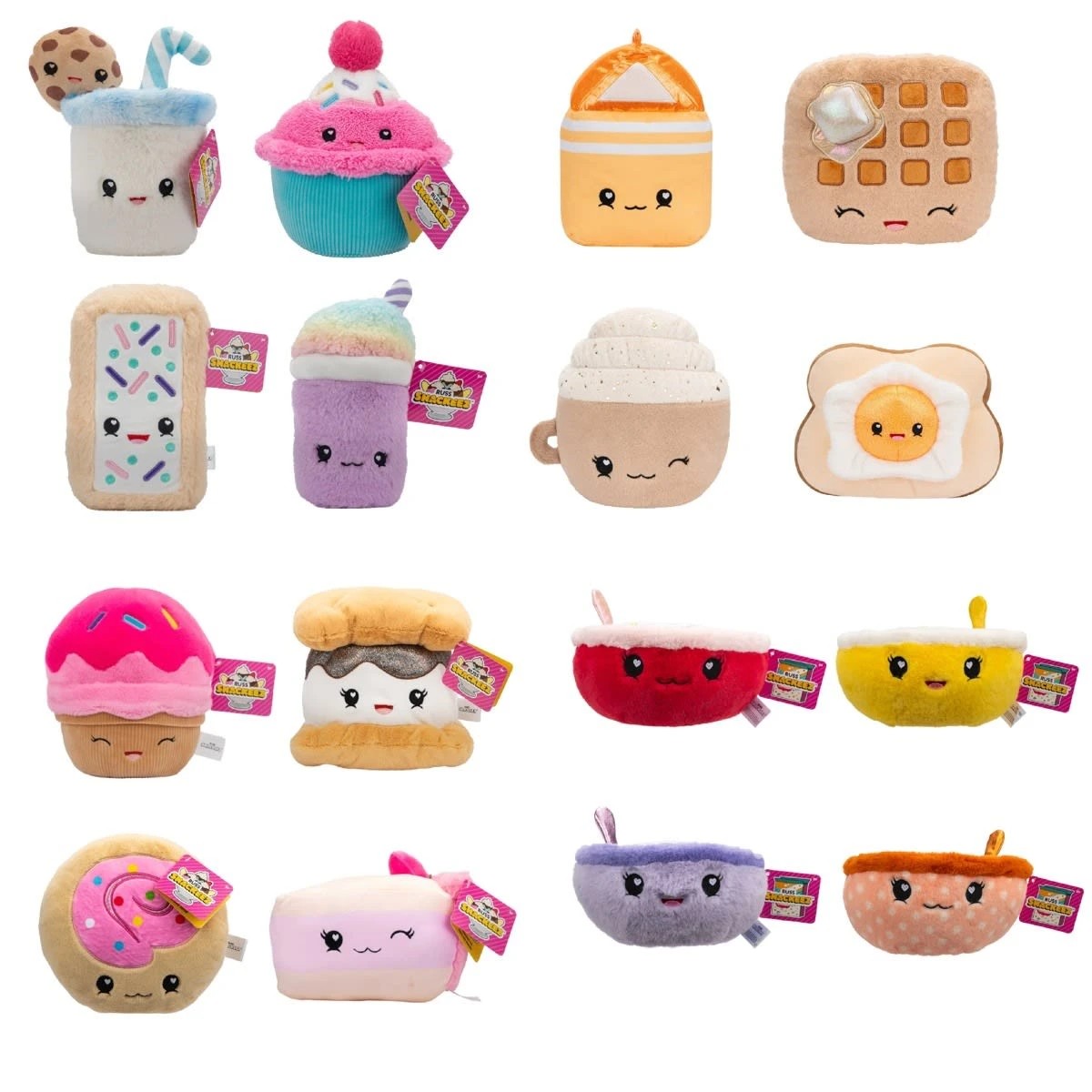 1 23cm Russ Snackeez Breakfast Foodies Toy - Assorted, 1 of 5