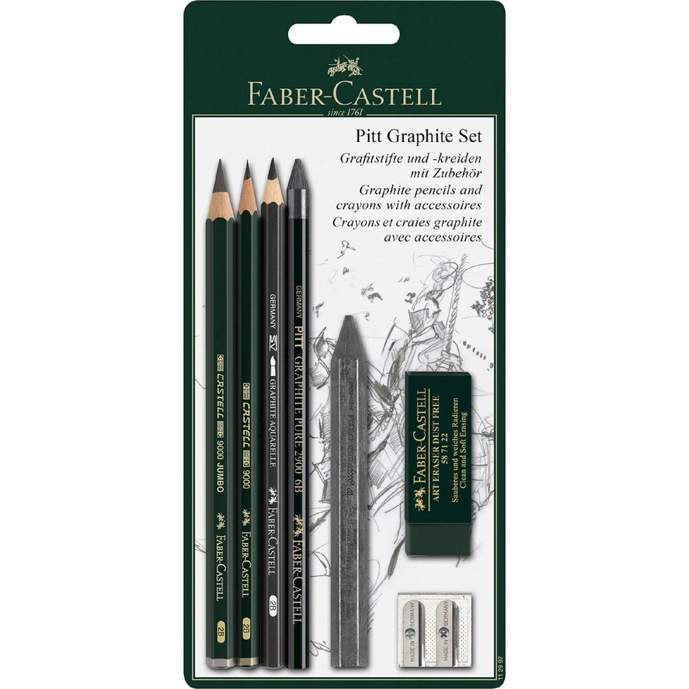 1 Faber-Castell Pitt Graphite Set 7 Pieces, 1 of 1