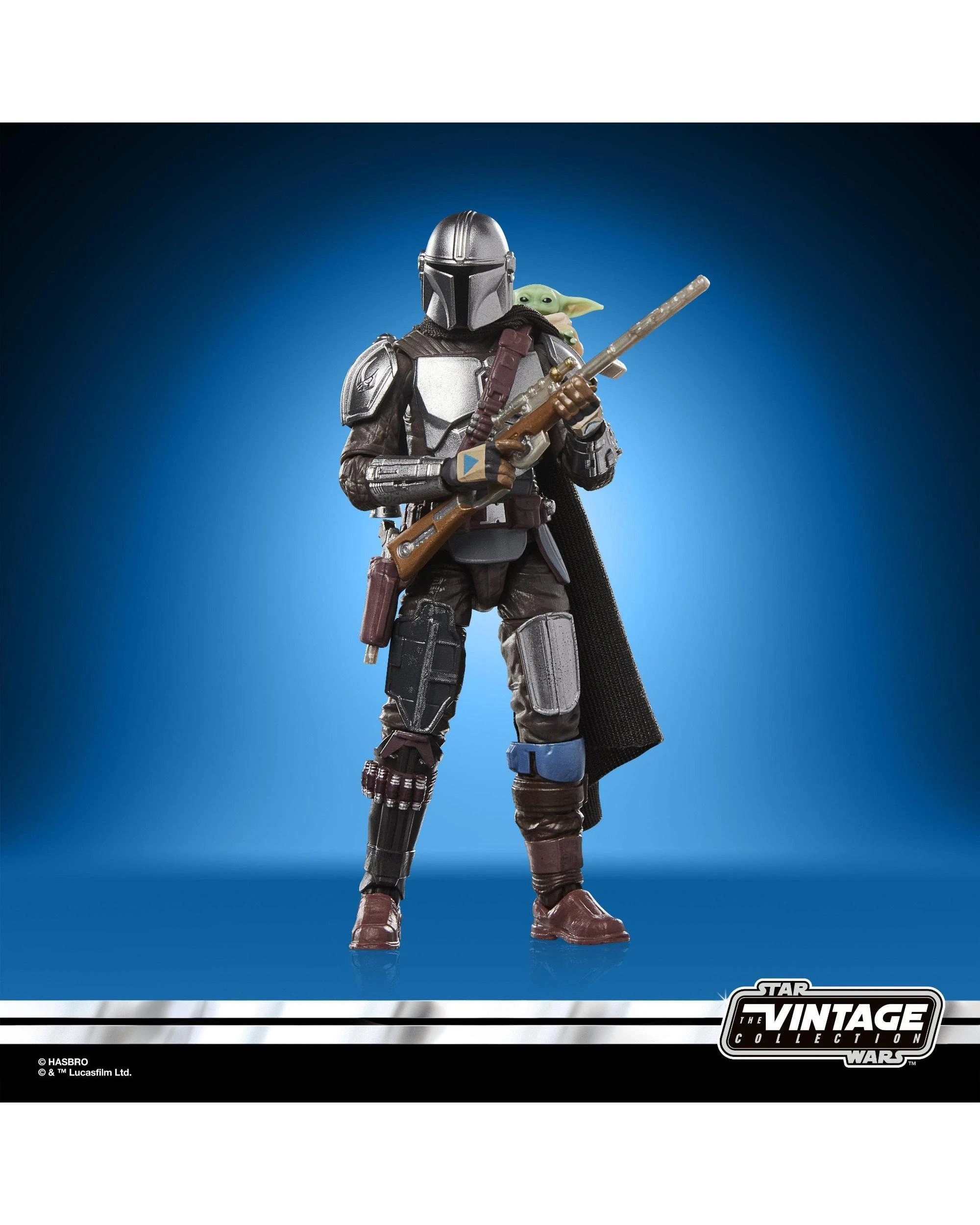 7 Star Wars The Vintage Collection Star Wars: The Mandalorian and Grogu The Mandalorian and Grogu Action Figure, 7 of 10