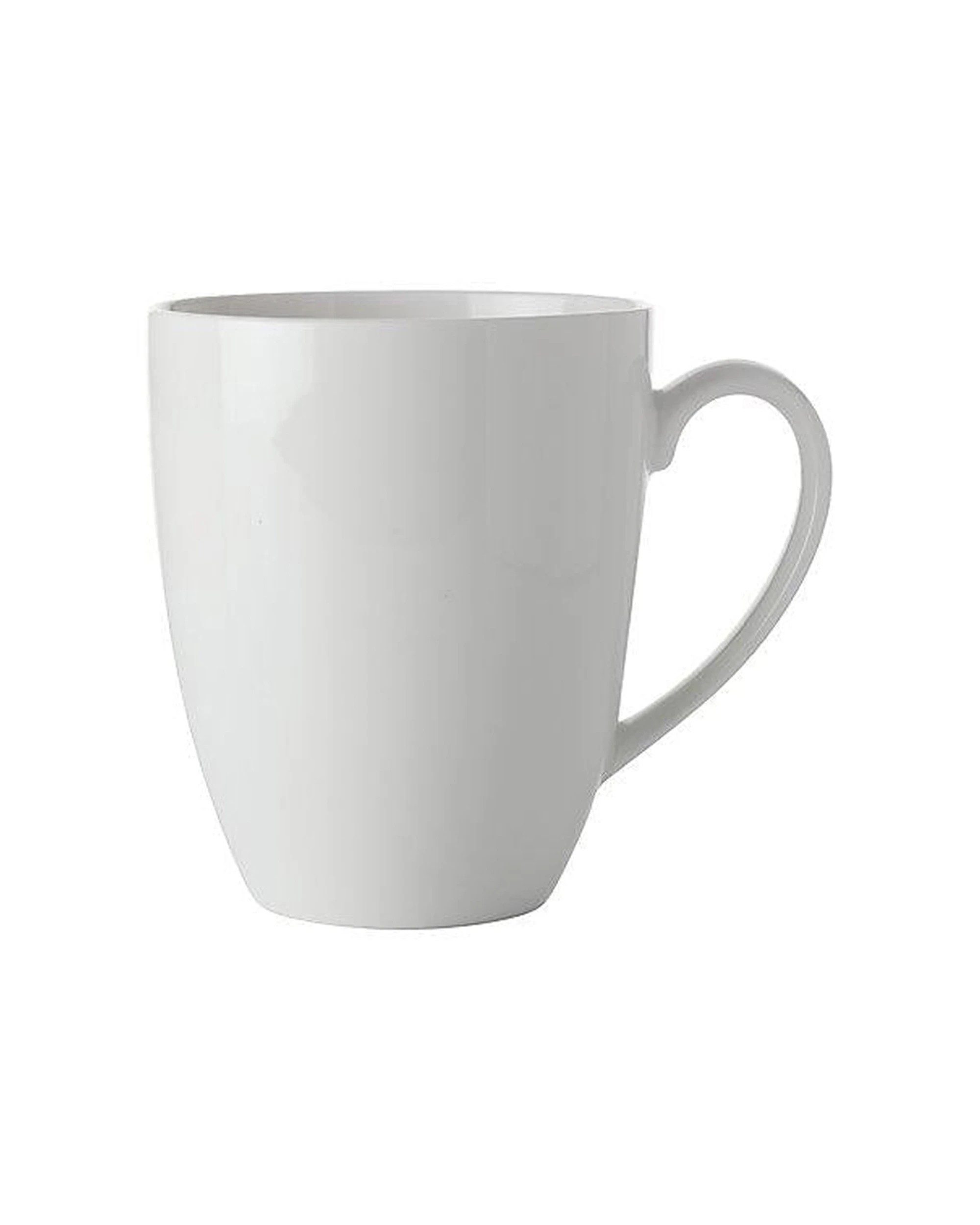 3 Maxwell & Williams Basics Durable Porcelain Coupe Mug 480ml For Everyday Use
 - White, 3 of 3
