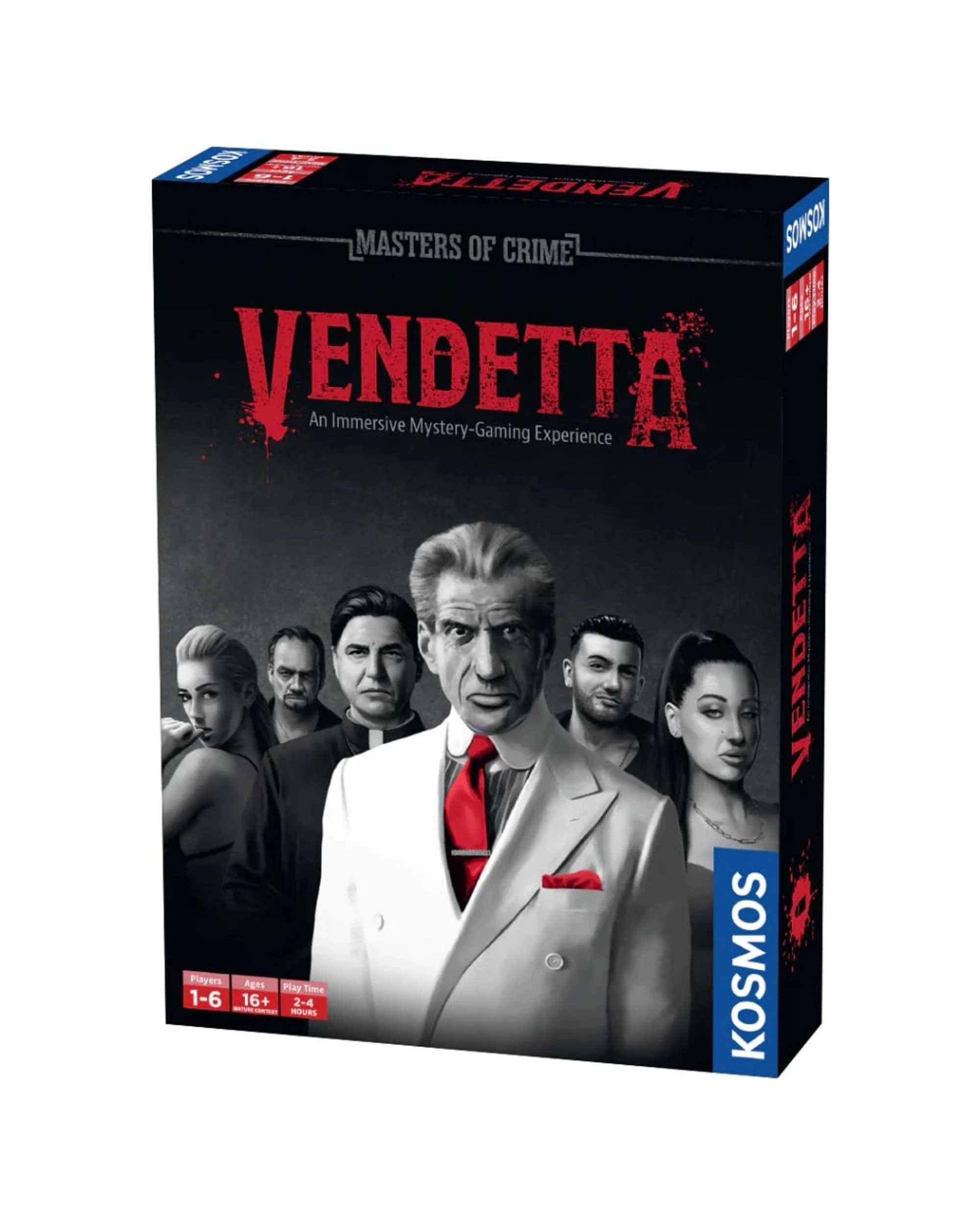 1 Masters of Crime: Vendetta Immersive Mystery Game, 1 of 3