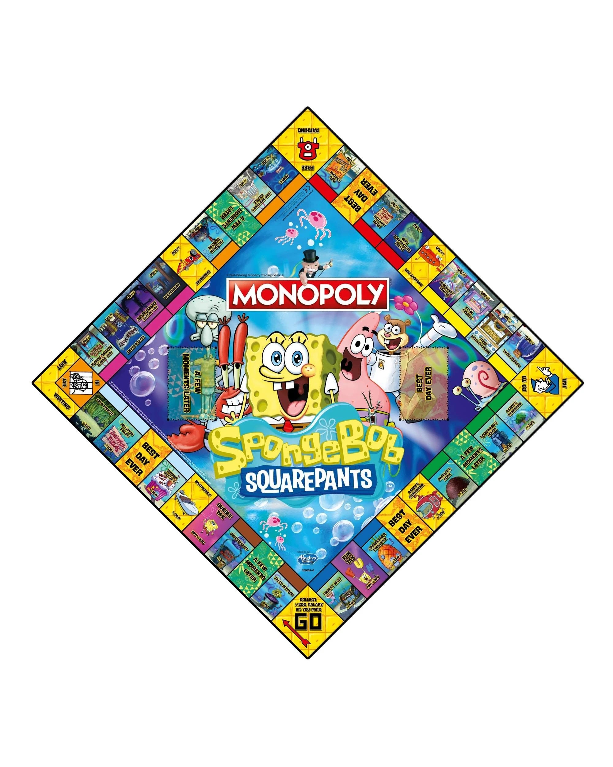 3 Monopoly: Spongebob Squarepants Edition Board Game, 3 of 5