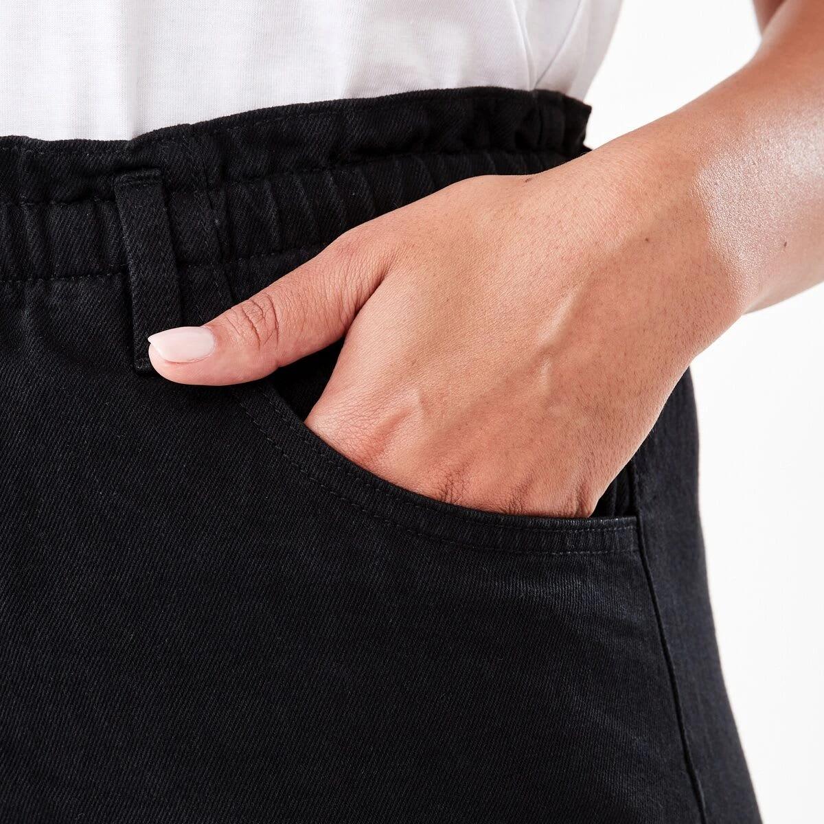 5 Paperbag Jeans Black Wash, 5 of 5