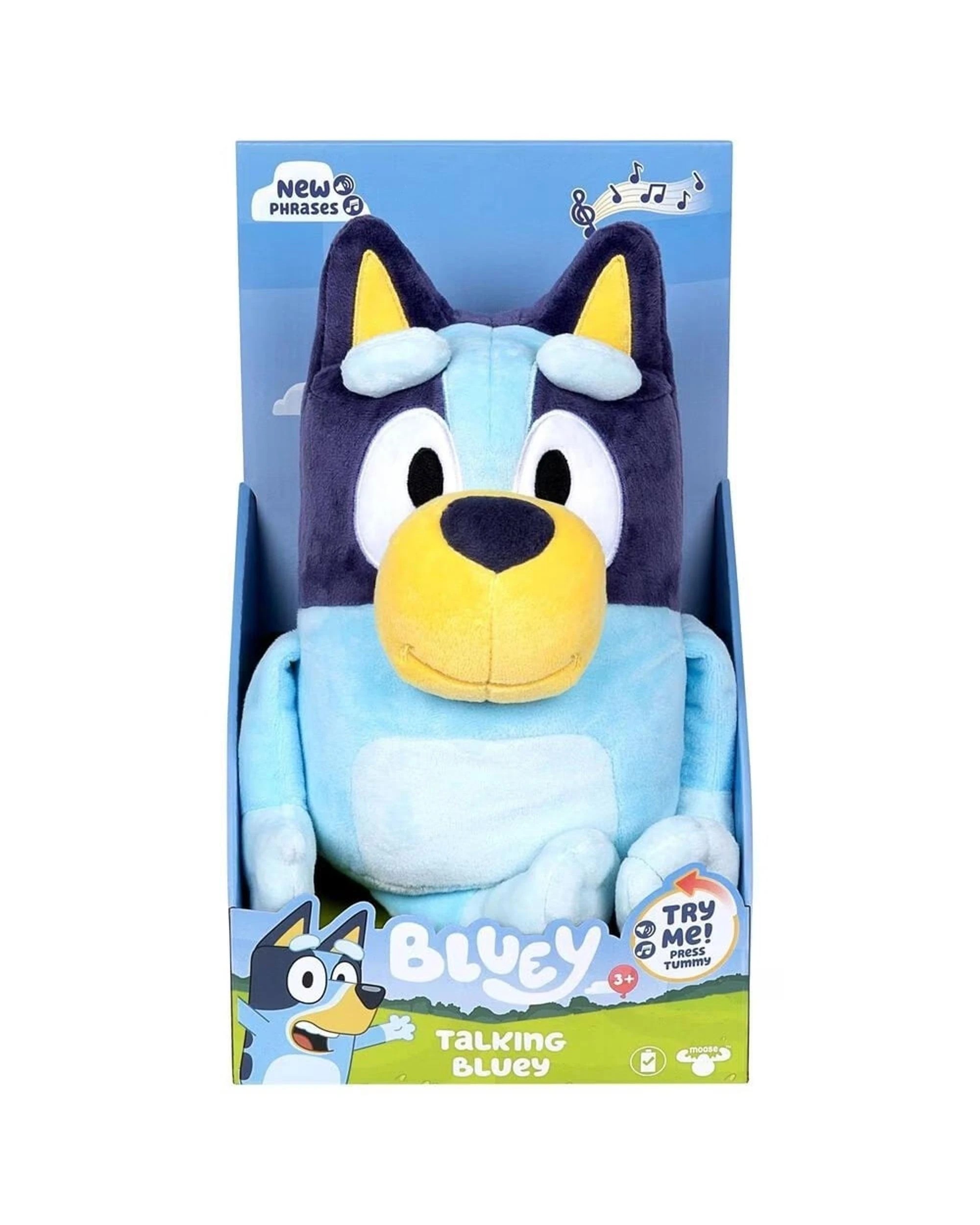1 Bluey Talking Bluey Series 2 Plush, 1 of 7