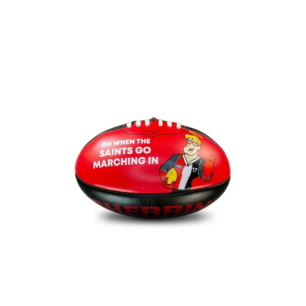 1 Sherrin Official AFL St Kilda Softie Ball, 1 of 4