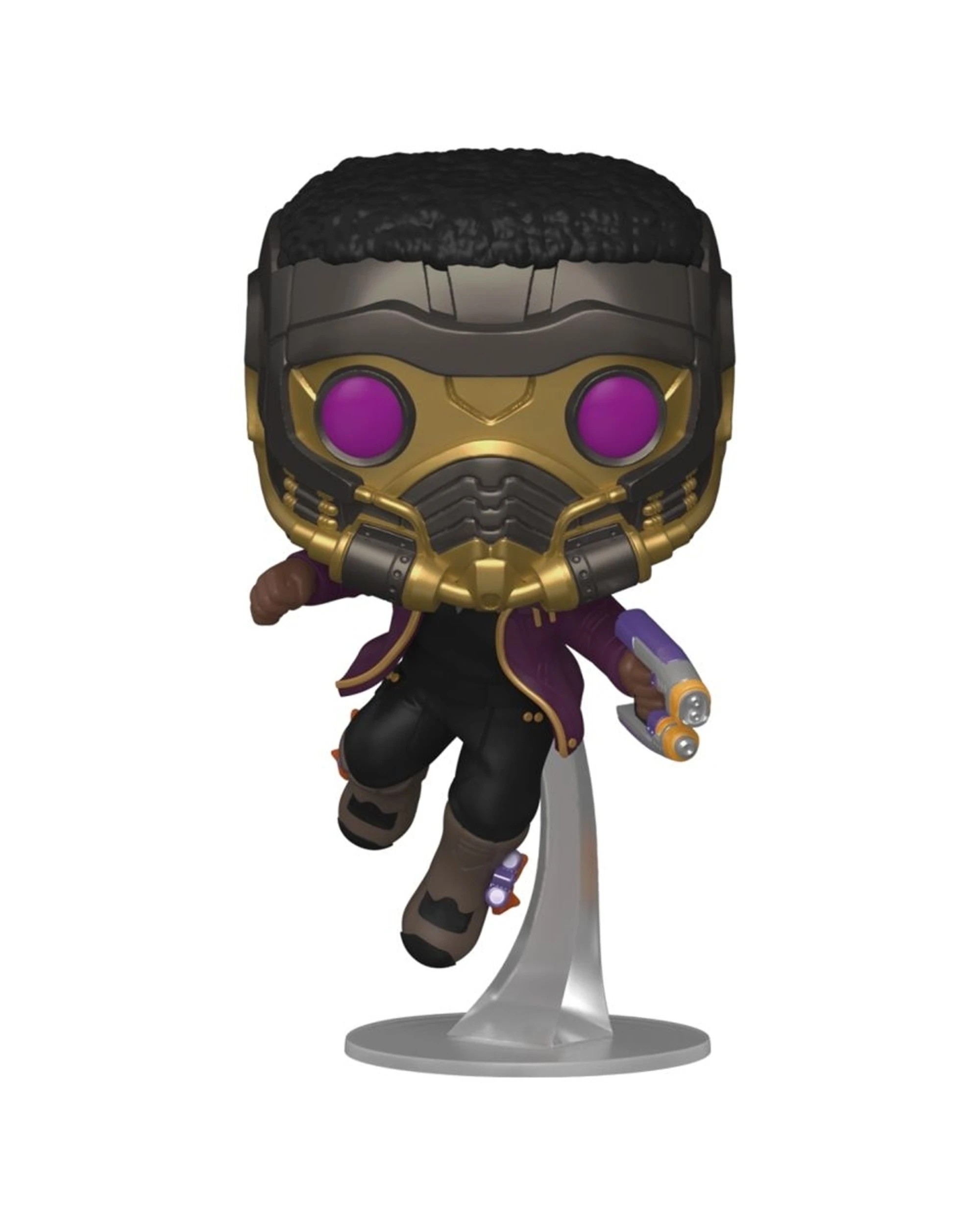 1 Pop Vinyl Figurine What If TChalla Star-Lord 10cm Vinyl Figure Collectible - Multi, 1 of 2