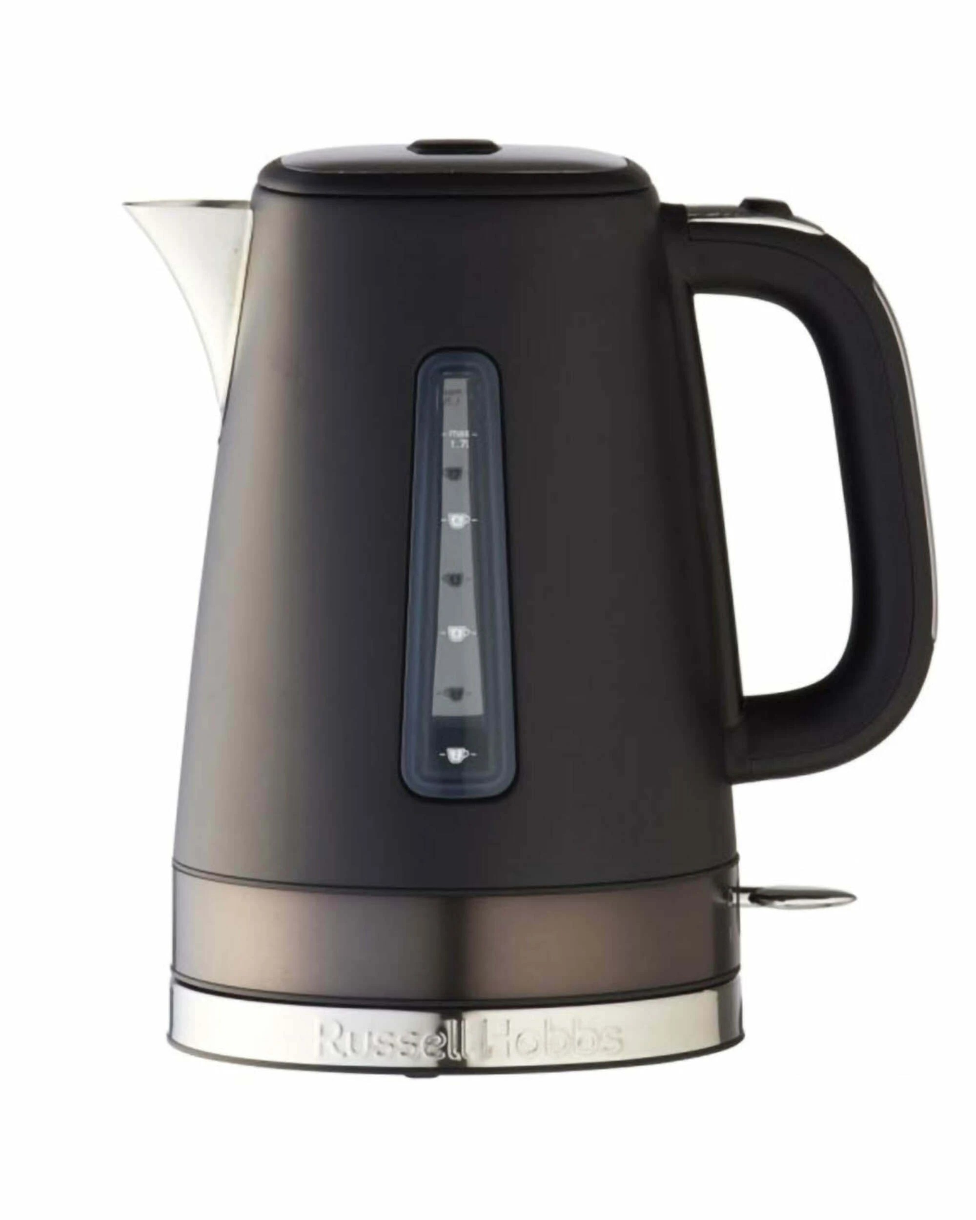 1 Russell Hobbs 1.7 Litre Brooklyn Kettle - Black - BLACK, 1 of 5