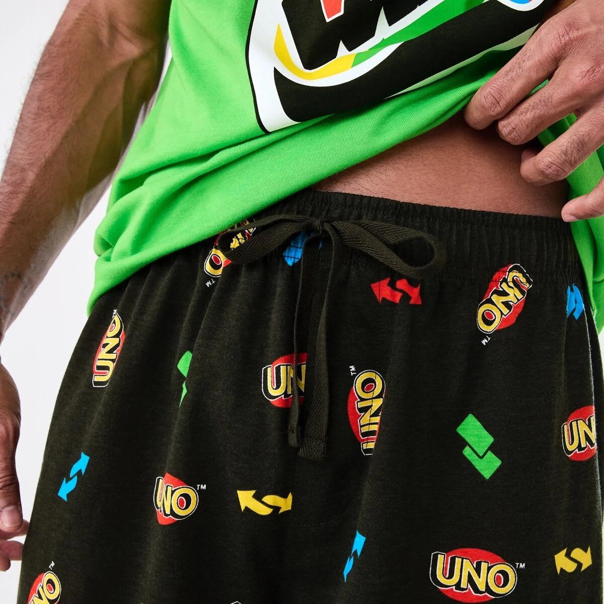 7 UNO License Short Sleeve Top and Shorts Pyjama Set UNO, 7 of 8