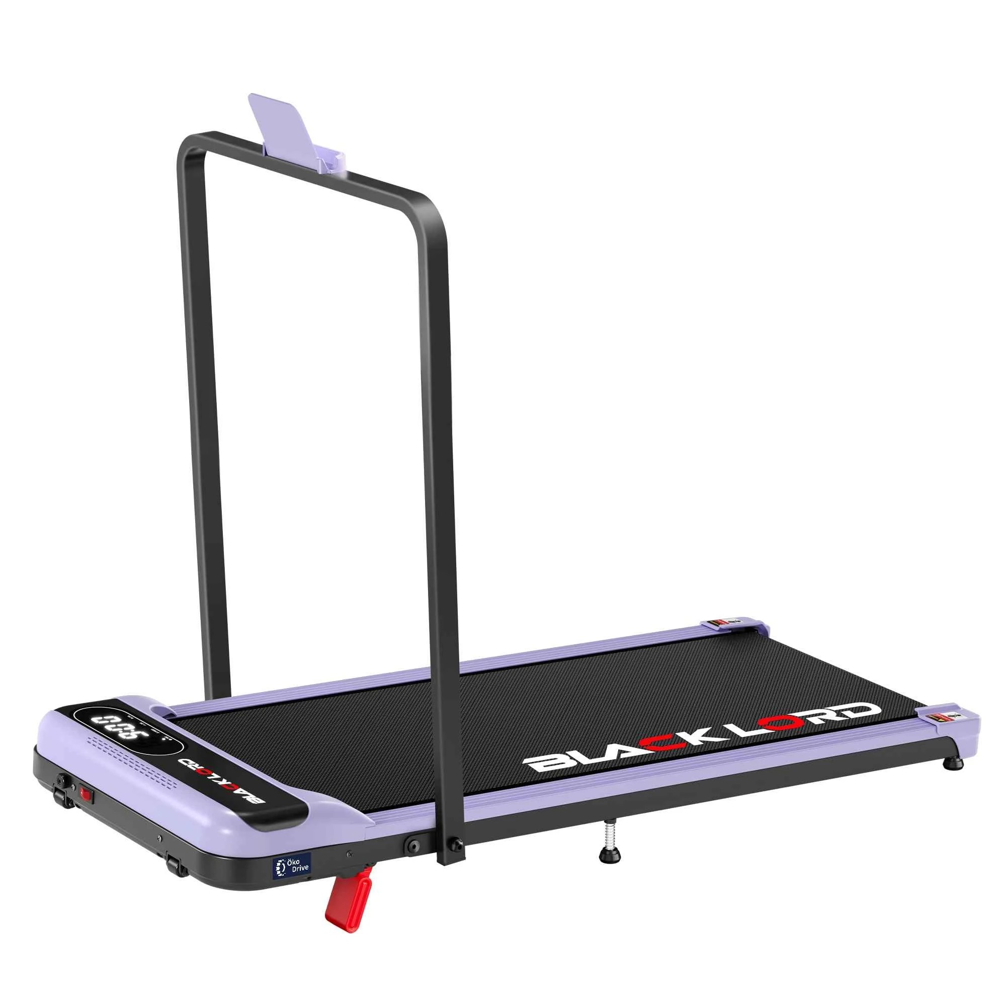 1 Black Lord Treadmill Electric Walking Pad Folding Incline Remote Control - Purple, 1 of 10