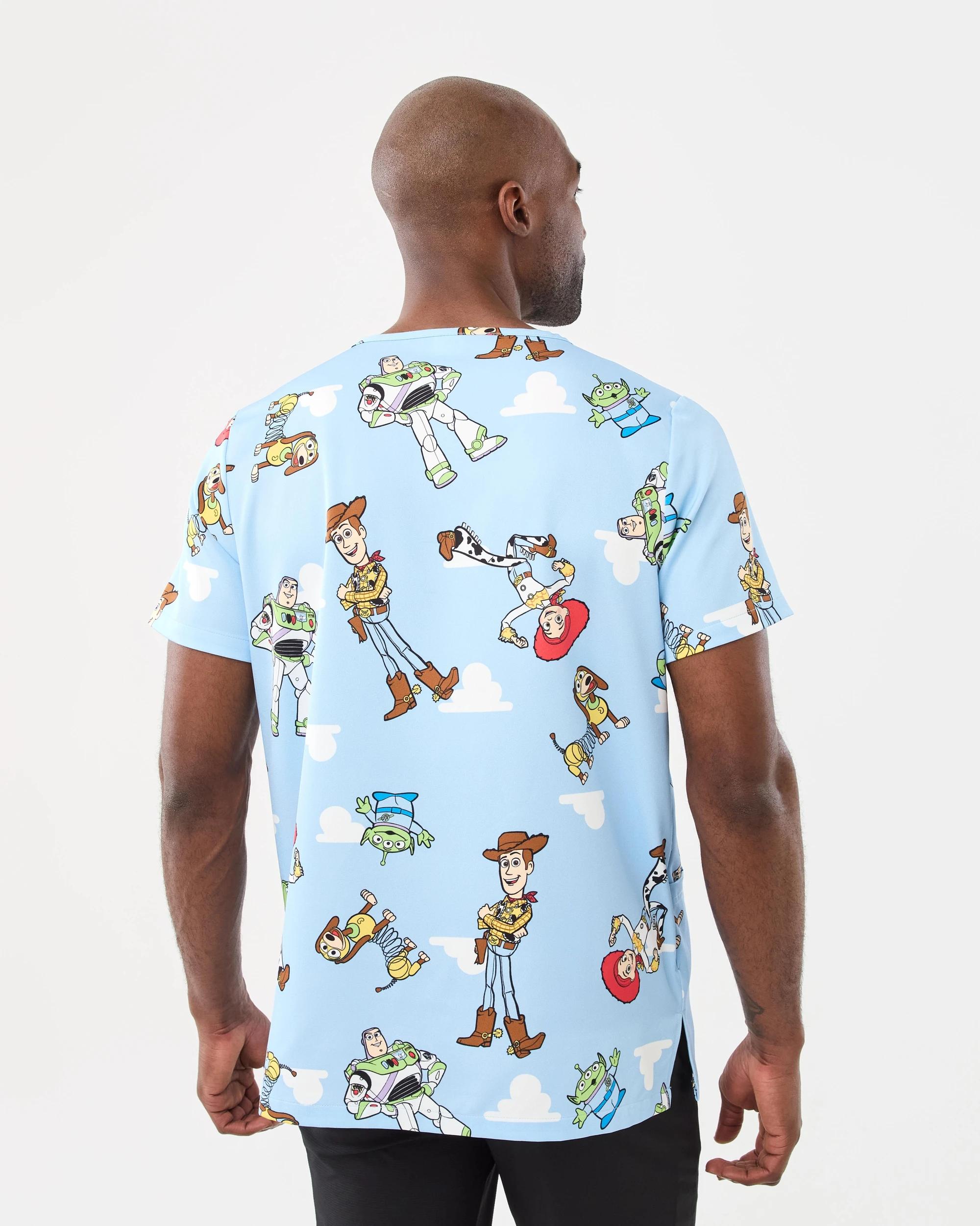 3 Workwear Toy Story License Scrub Top Toy Story, 3 of 8