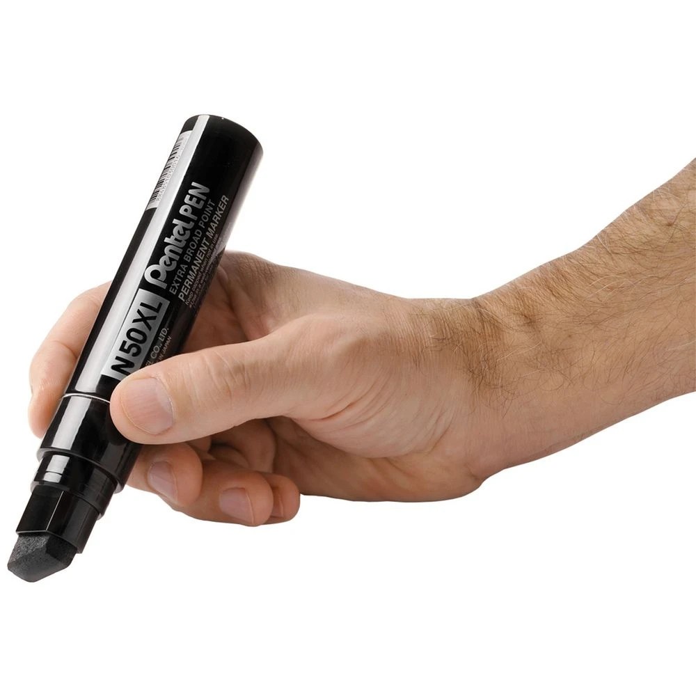 2 Pentel Jumbo Permanent Marker N50XL 2 Pack, 2 of 6