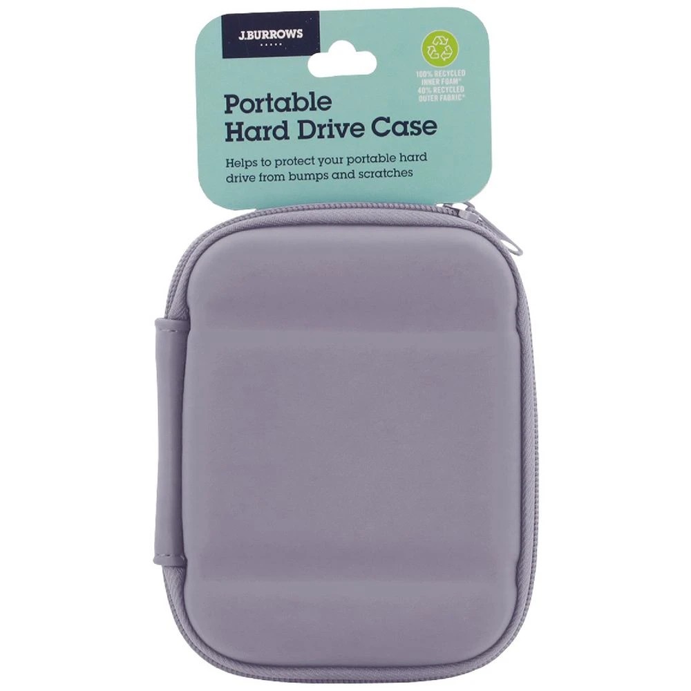 4 J.Burrows Portable Hard Drive Case Grey, 4 of 4