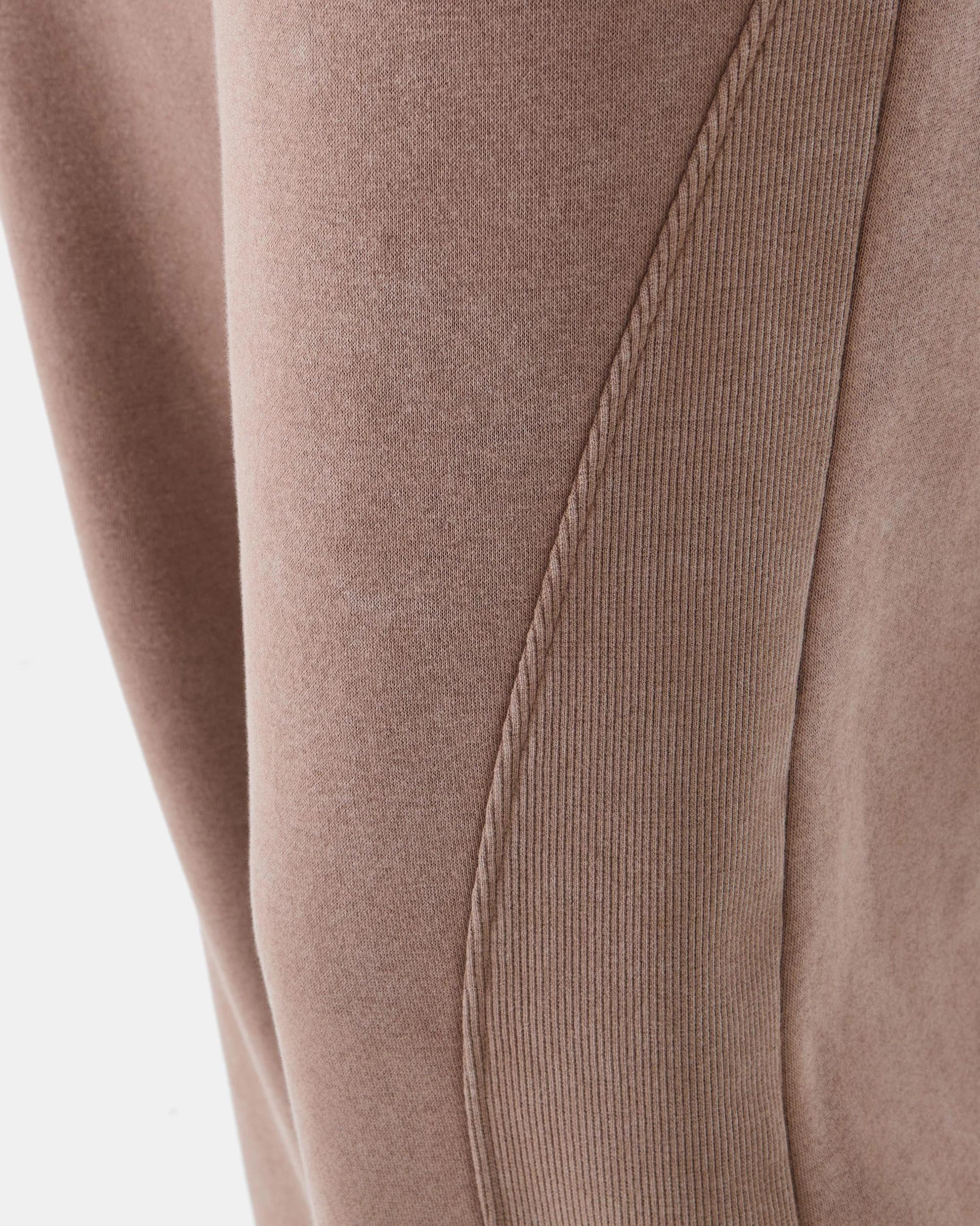 5 Washed Rib Sweat Pants Snp Brn, 5 of 6