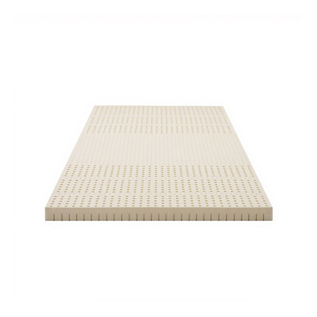 2 Giselle Bedding Latex Mattress Topper 7.5cm King Single - Multi, 2 of 2