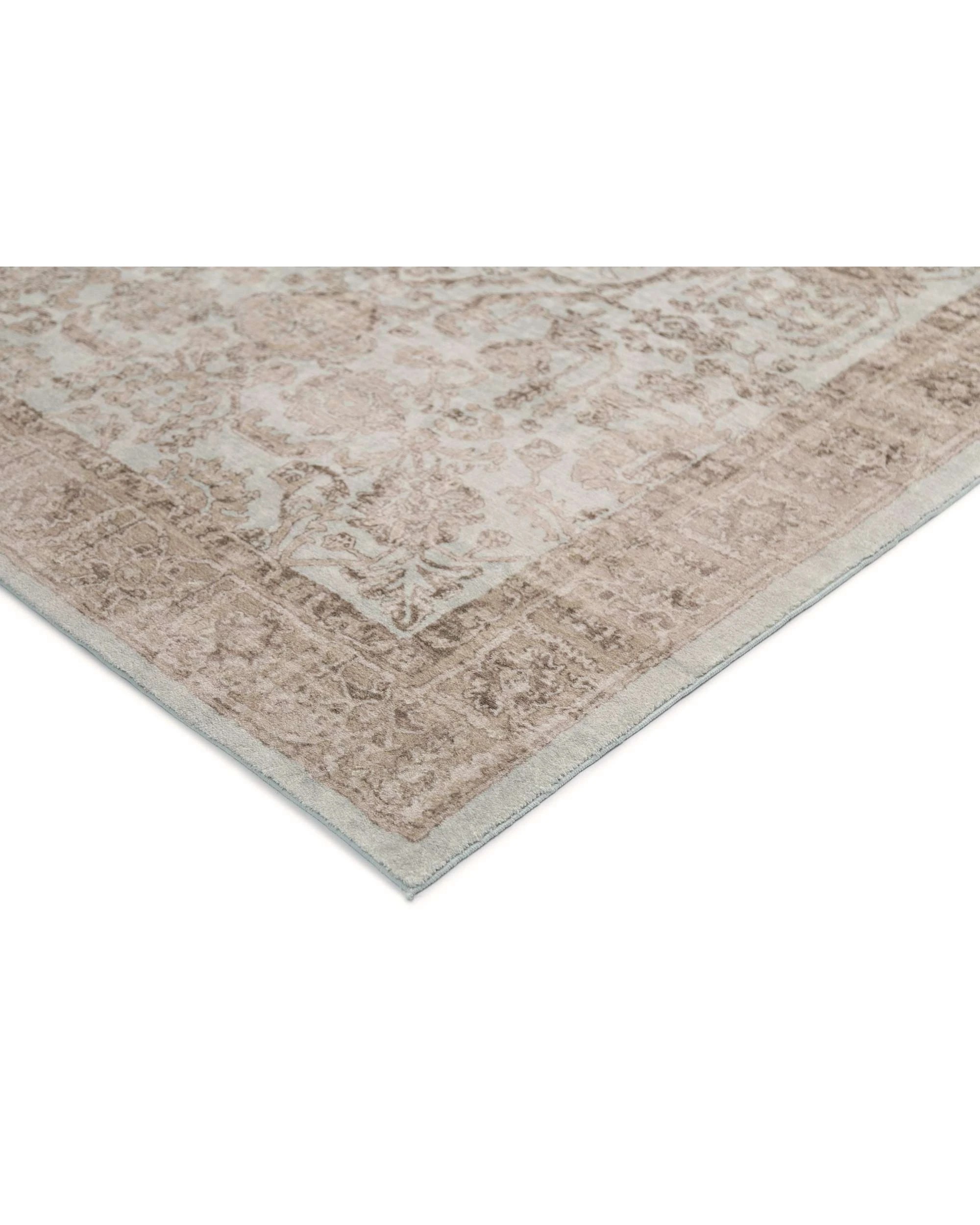 4 Loopsie Hani Medallion Washable Rug-230cm x 160cm - Grey, 4 of 7