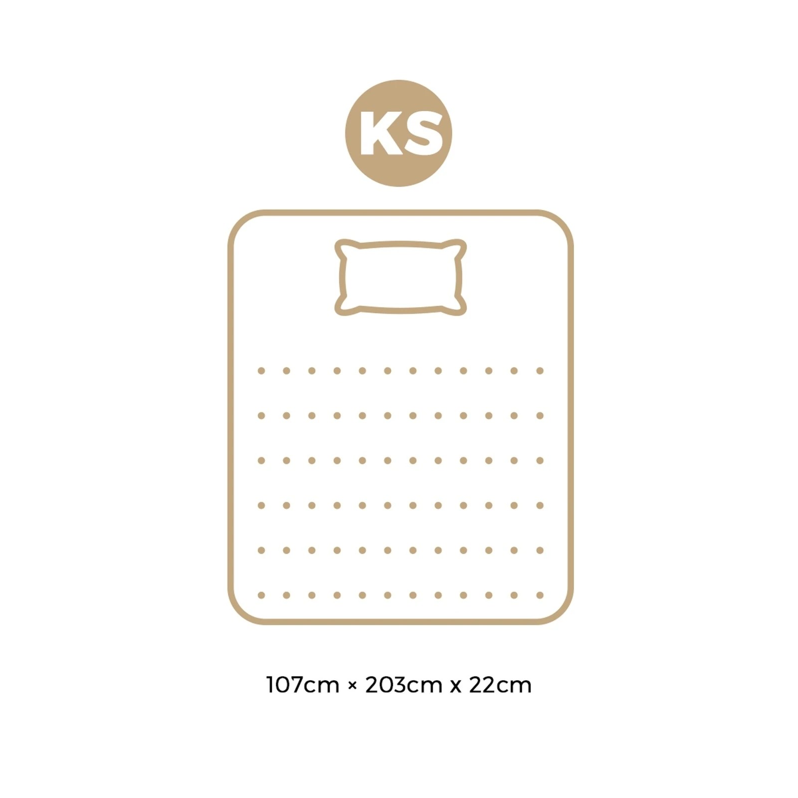 10 Bedra Bedding Mattress 3d Mesh Fabric 7 Zone Pocket Spring 22cm King Single
 - Multi, 10 of 10