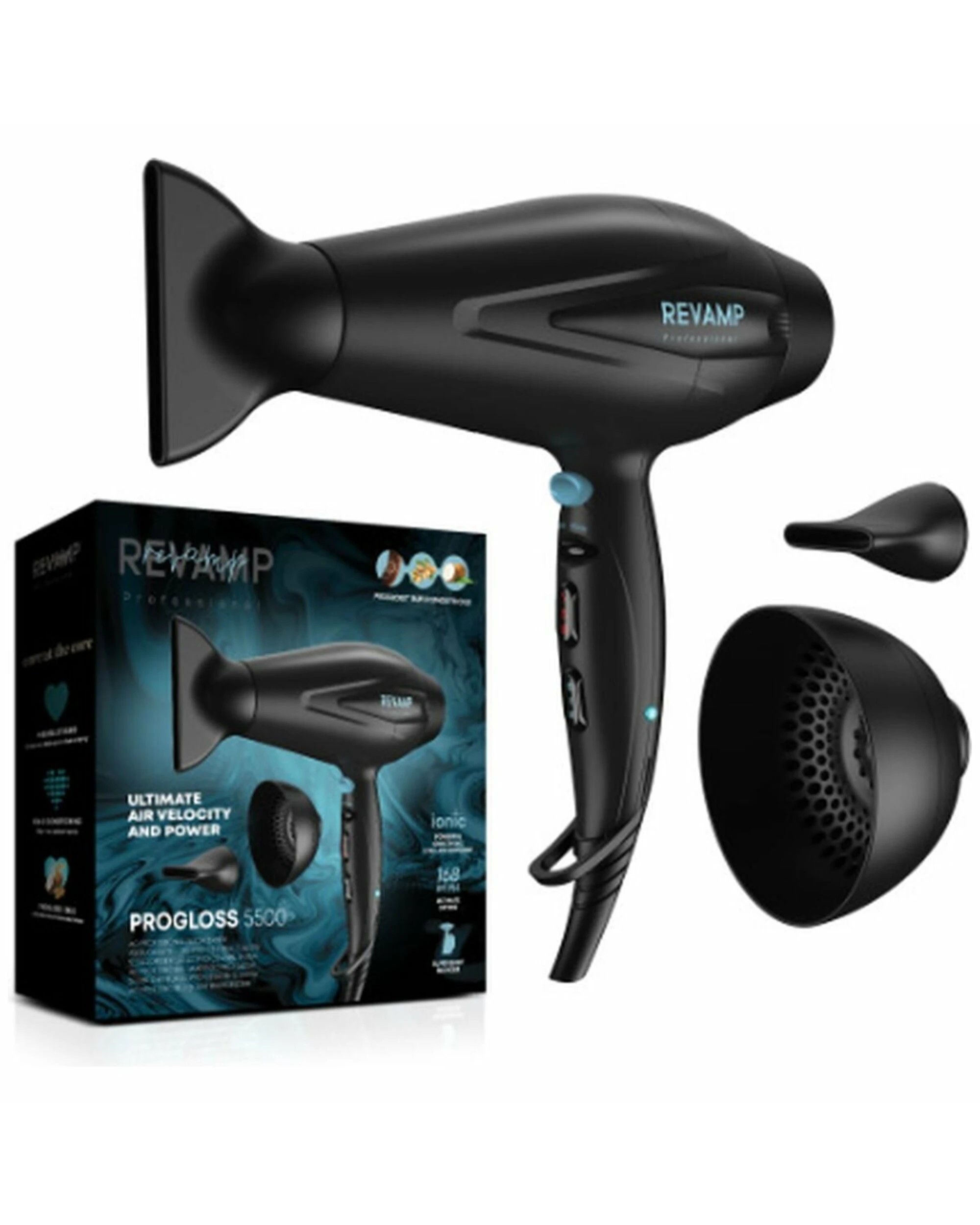 1 Homedics Progloss Professional Ionic Hair Dryer, 1 of 5